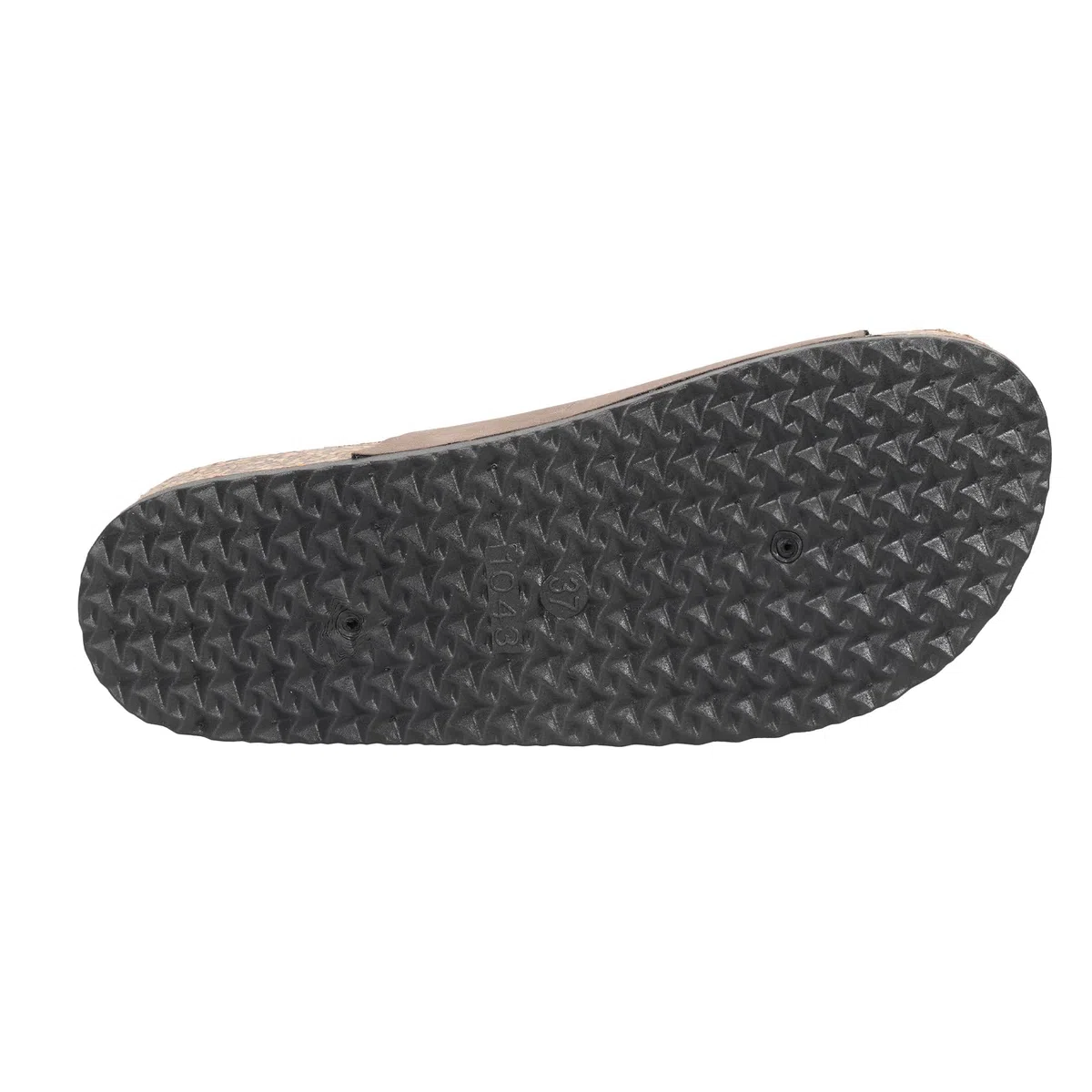 JOMIX Sandalias Mujer Zuecos de Verano Zapatos de Verano Zapatillas Planos con 3 Tiras de Hebillas Ajustables y Plantilla de Ante Sintético