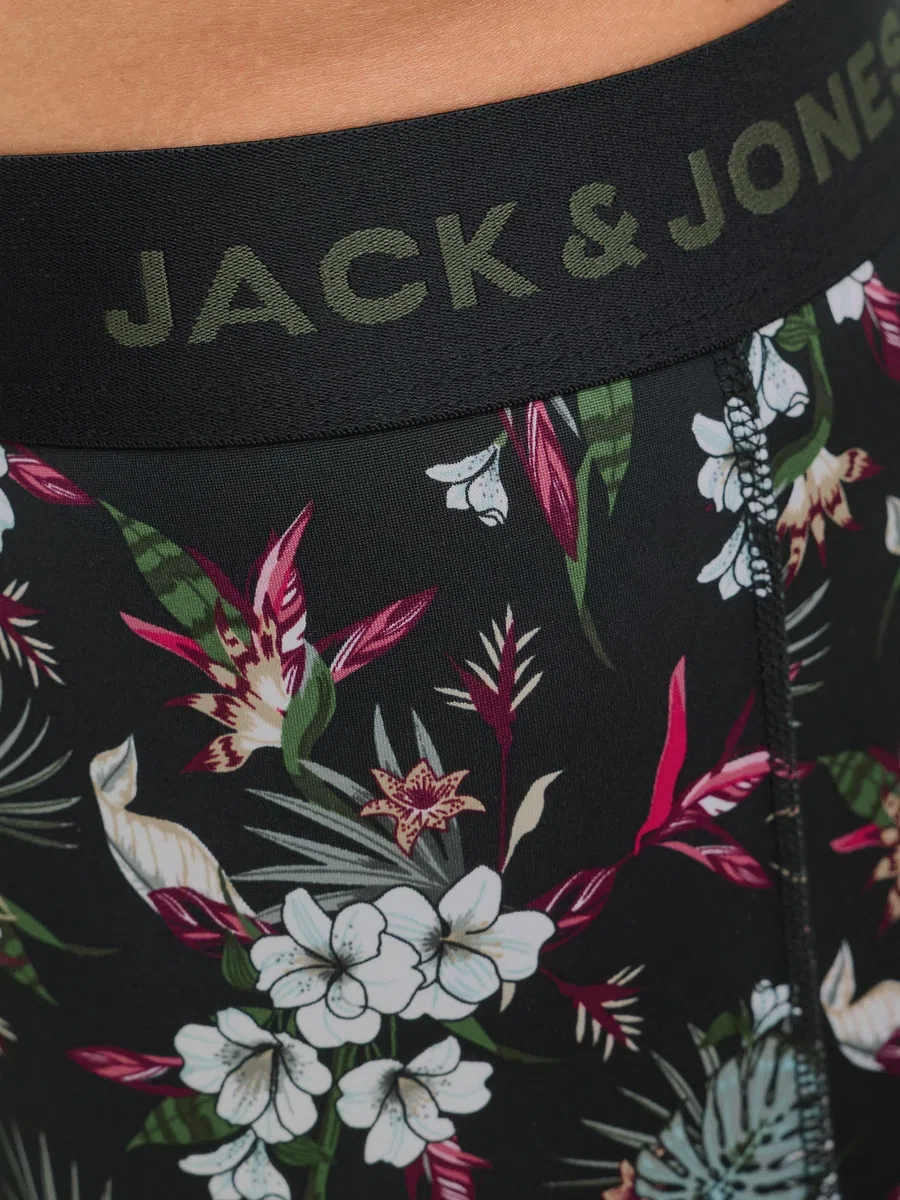 Jack & Jones Jacflower Micro Fiber 3 Pack Bóxer Hombre (Pack de 3)