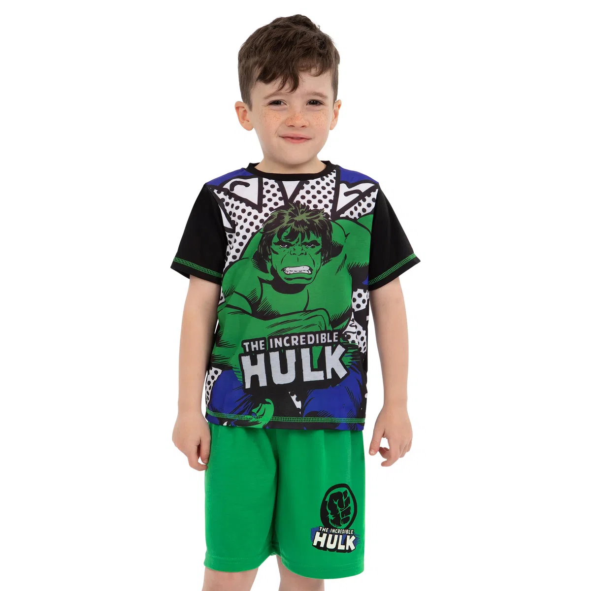Marvel Pijamas para Niños Increíble Hulk