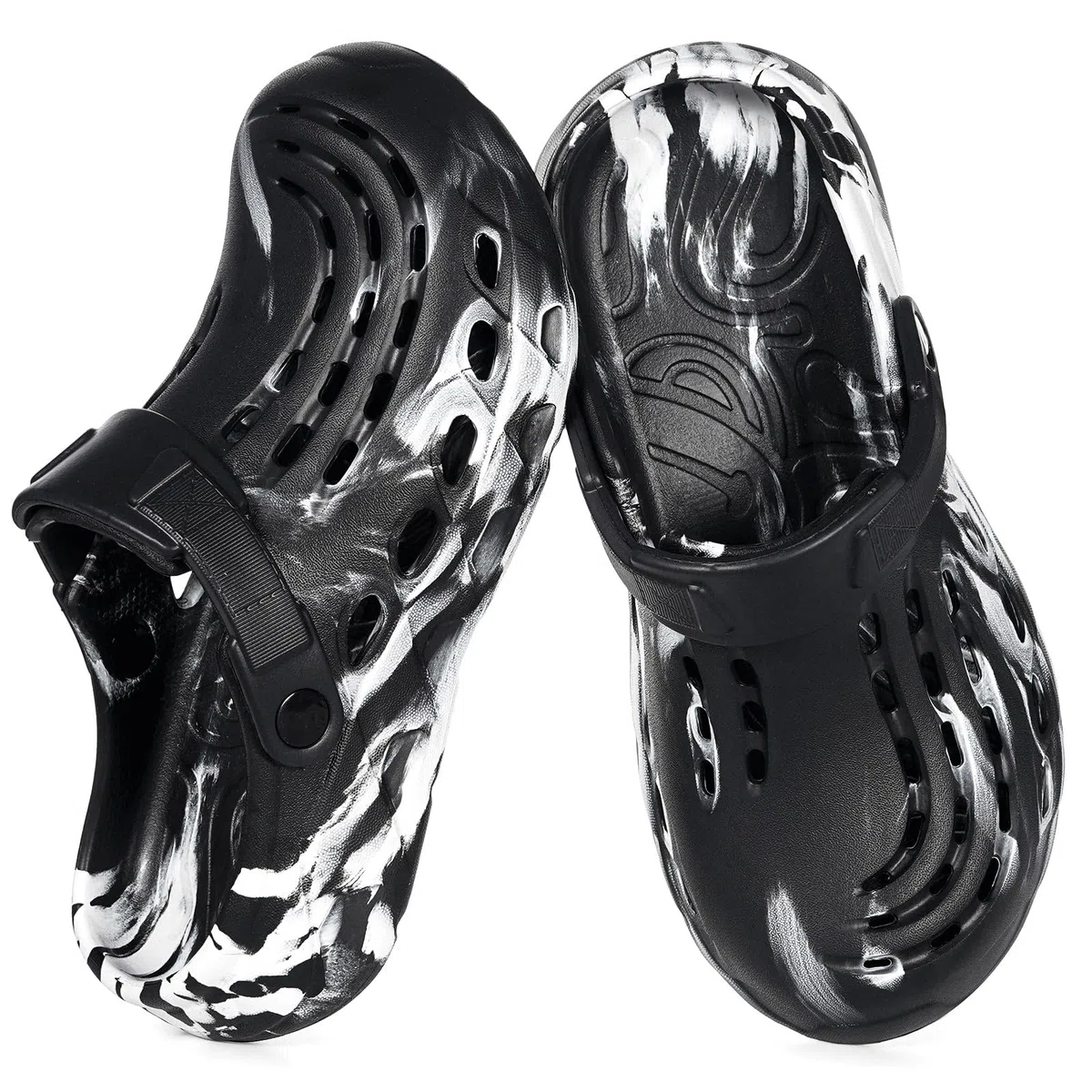 Zuecos y Mules para Hombre Mujer Verano Zapatos de Jardín Zapatillas de Playa Piscina Slip On Sandalias Cómodo 36-47EU