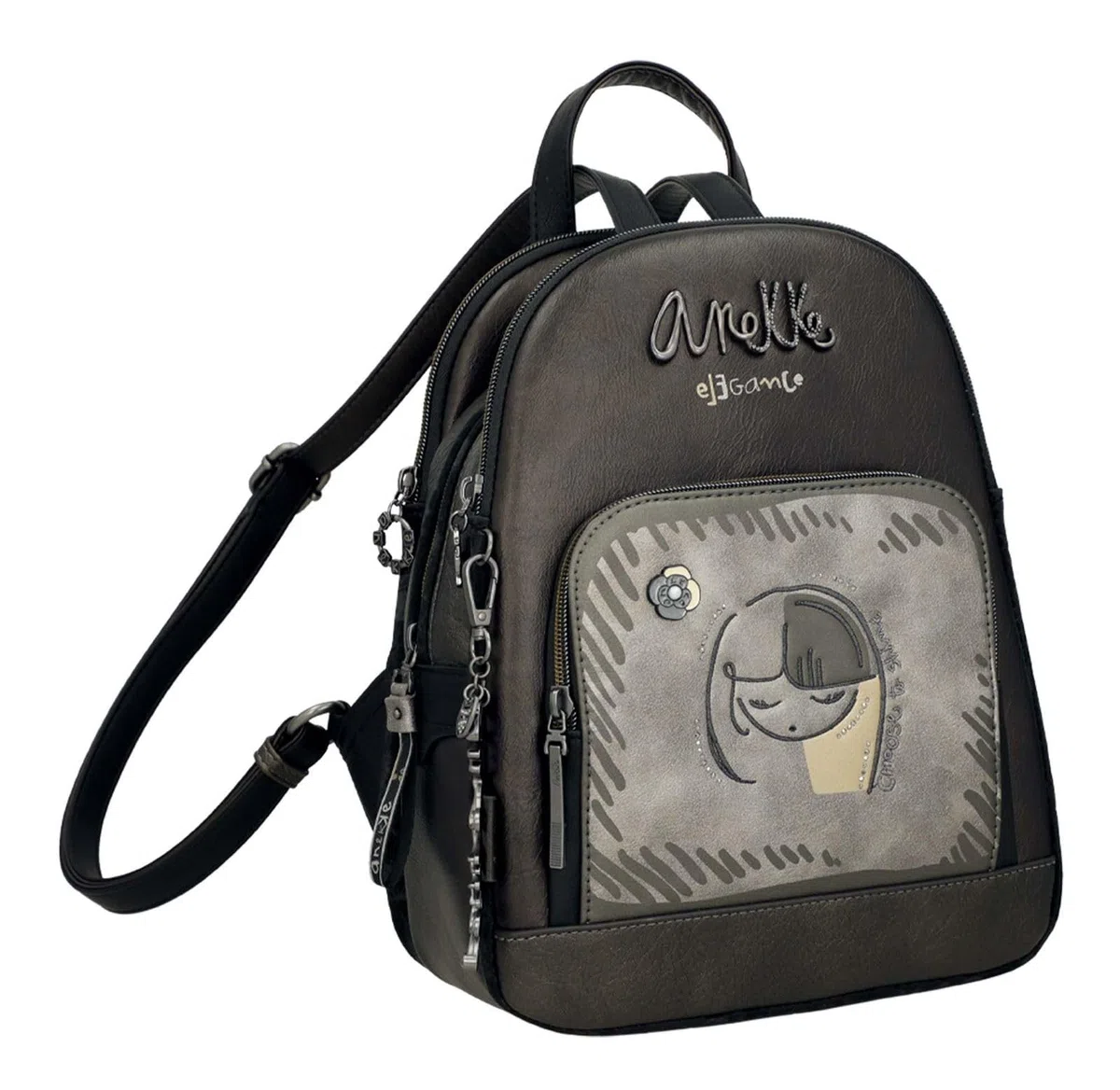 Anekke Mochila 3 compartimentos Nature Koko