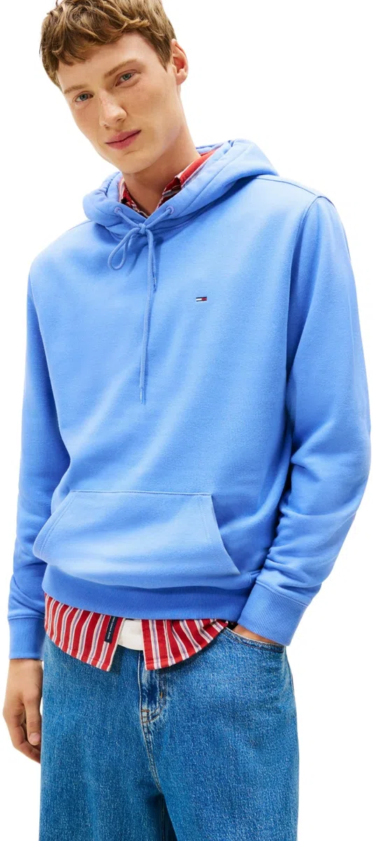 Tommy Jeans TJM Reg S Flag Hoodie Ext Dm0dm20742 Sudadera con Capucha Hombre (Pack de 1)