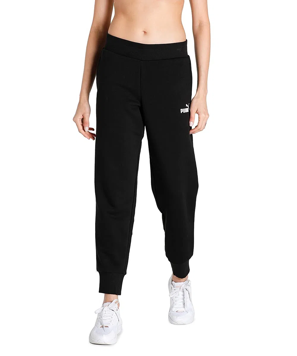 Puma ESS Small No. 1 Logo Comfort High-Waist Sweatpants TR Cl - Pantalones de Punto Mujer