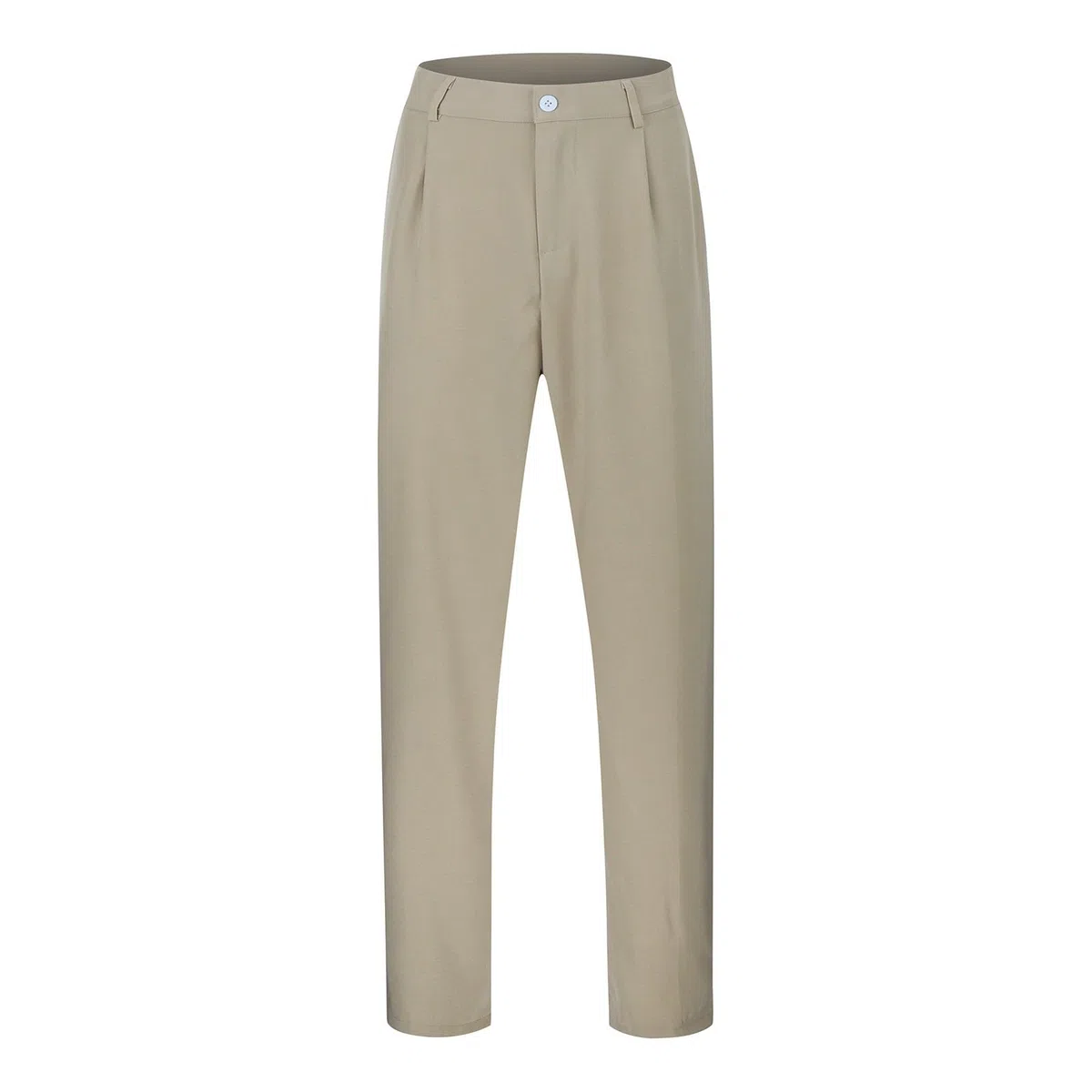 Genérico Pantalones De Traje De Hombre de Lino Delgado con Comodidad Elástica Pantalones De Traje Antiarrugas Sin Planchar Oficina Temperamento Fitness Pantalones