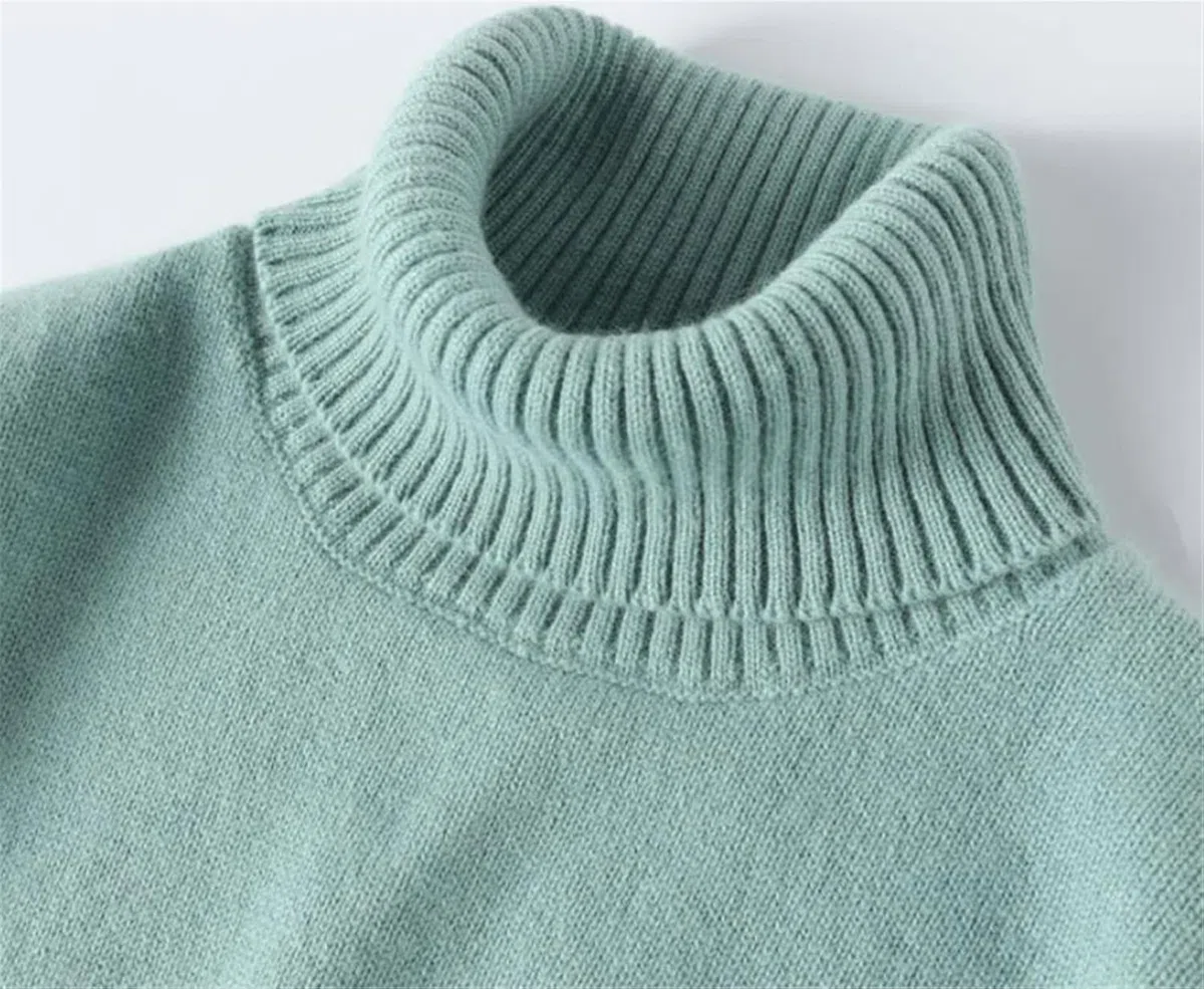 Jersey De Cachemir Para Hombre, Cuello Alto, Cálido, Ajustado, Lavable | Una Prenda Versátil Para Otoño E Invierno, Suave Y Agradable Para La Piel (Kamel L)