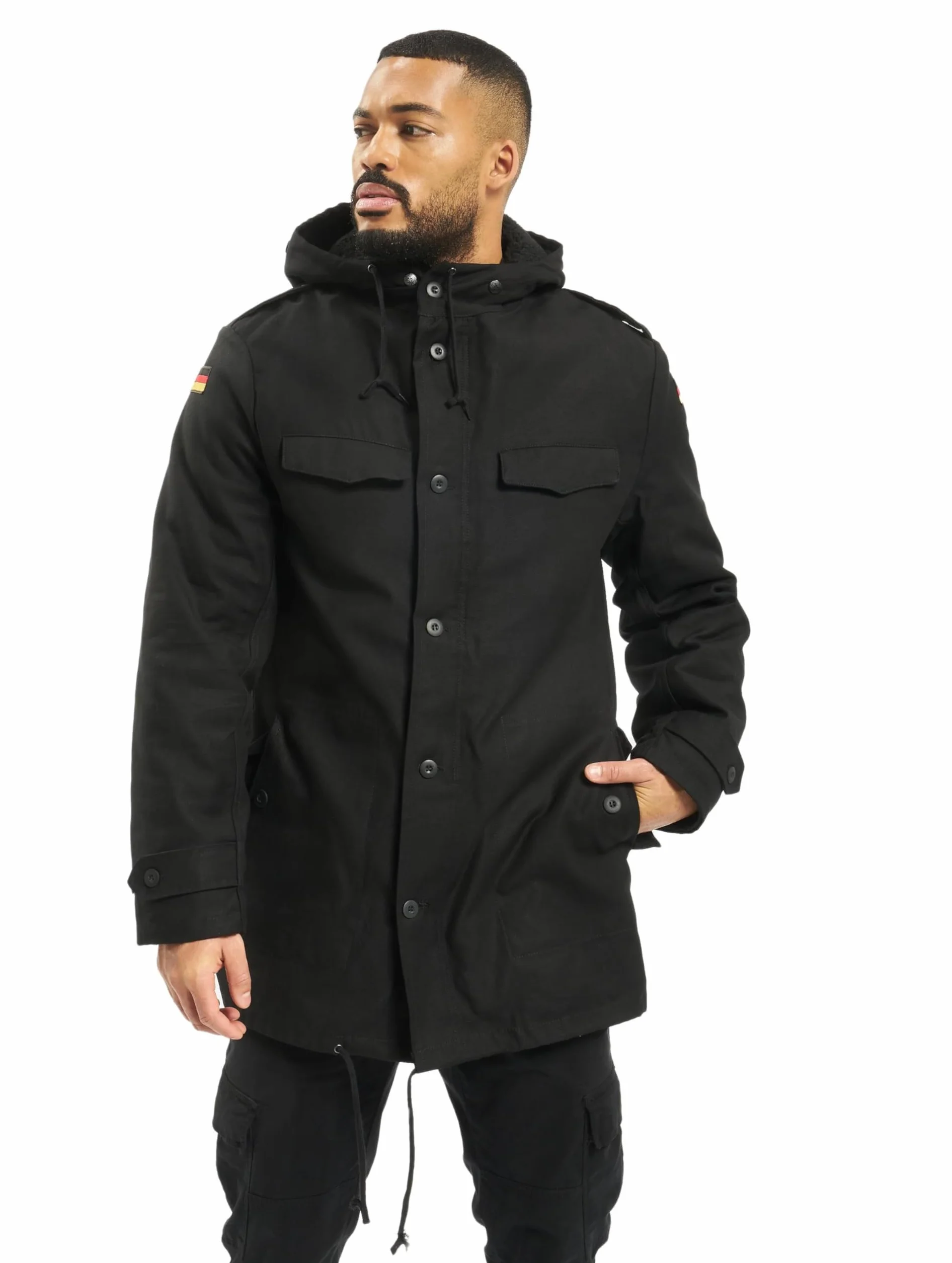 Brandit Brandit Bw - Parka Con Bandera de Inglaterra Chaqueta Hombre (Pack de 1)