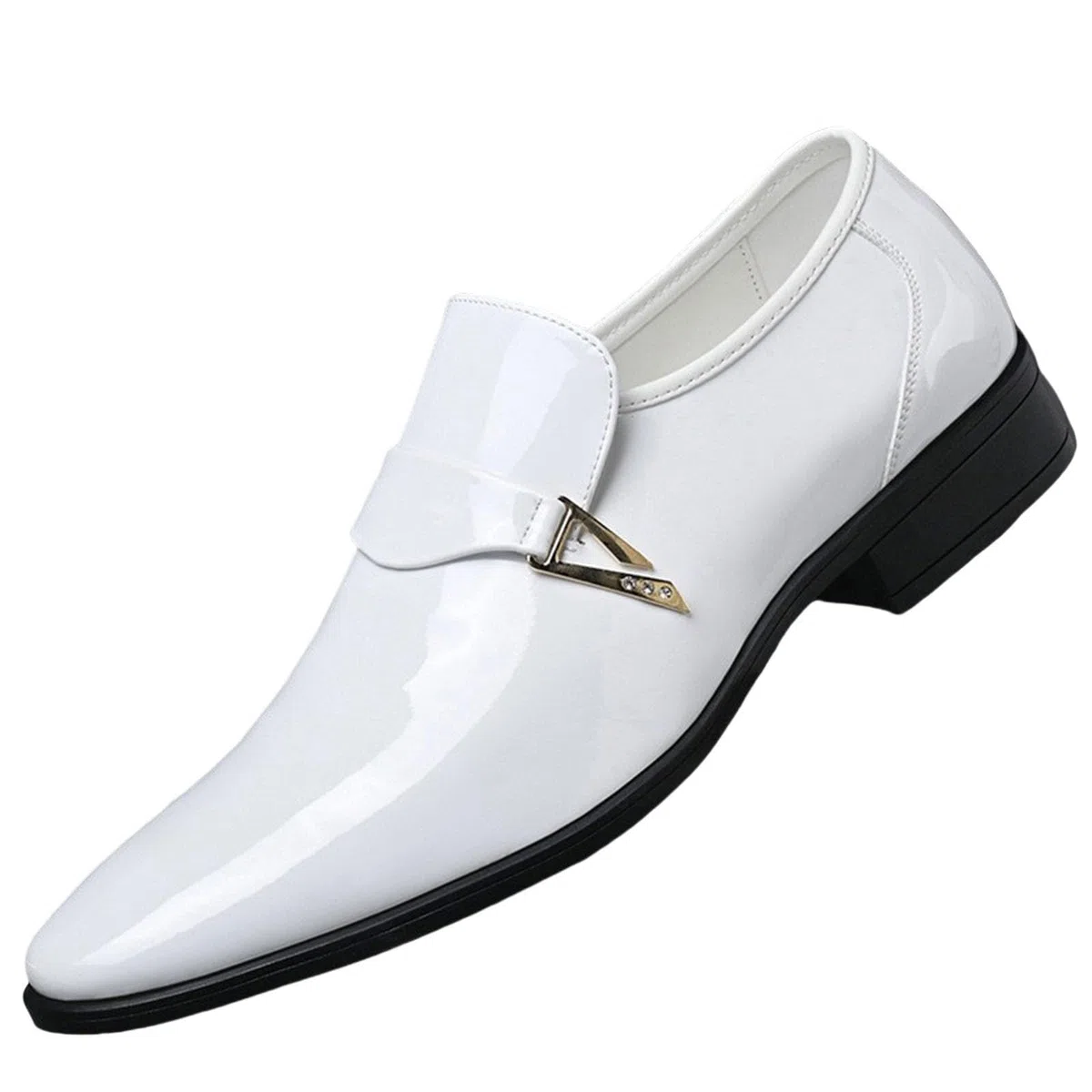Clásico Formal Moderno Negocios Casual Cómodo Zapatos De Noche Zapatos De Cuero Hombres Jack Zapatos De Hombre 02