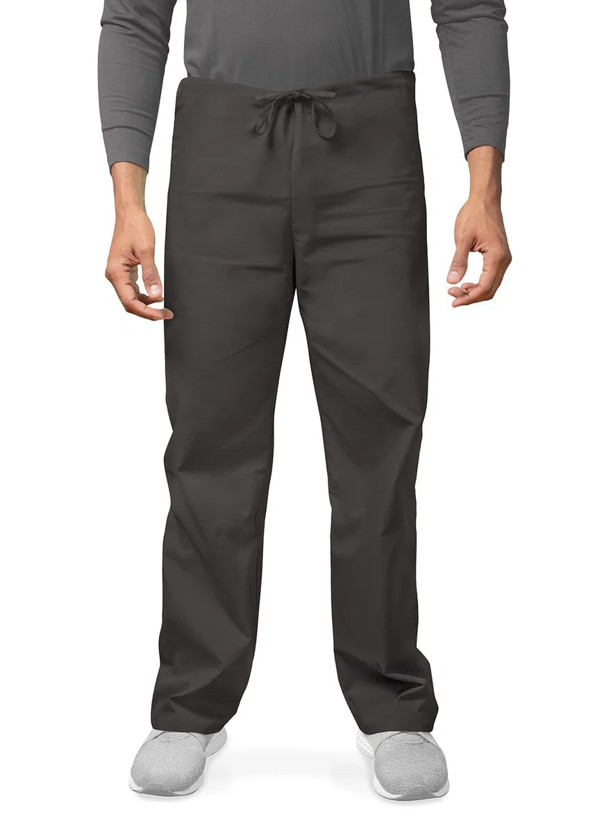 Adar Uniformes médicos unisex - Uniformes médicos unisex con cordón - 701 - Pewter - L