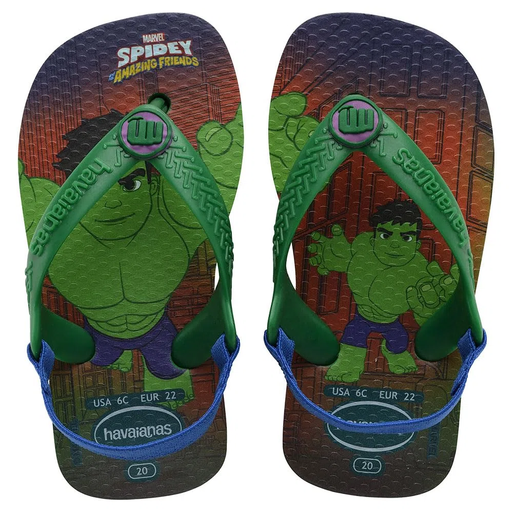 Havaianas Baby Marvel Unisex niños Chanclas