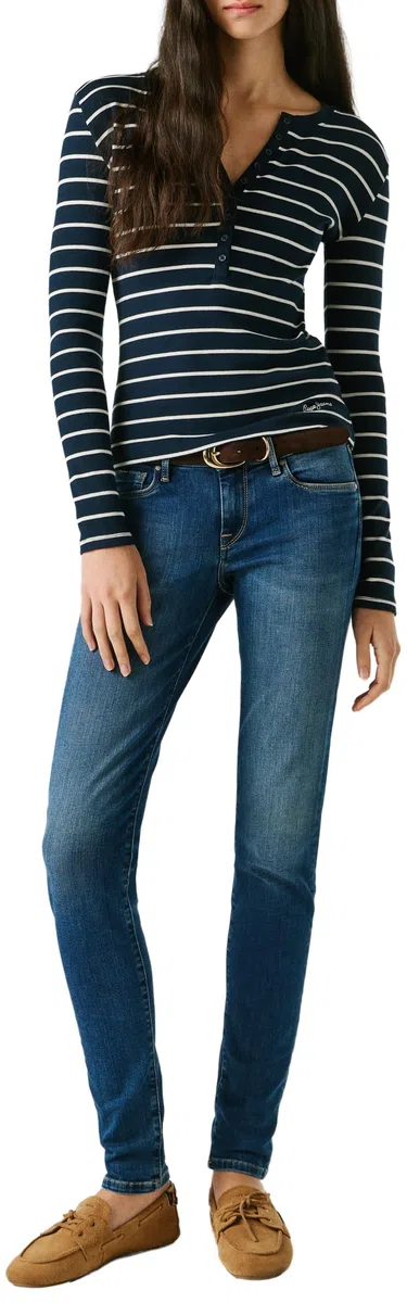 Pepe Jeans Soho, Jeans Mujer, Azul (Denim-z63), 26W / 32L