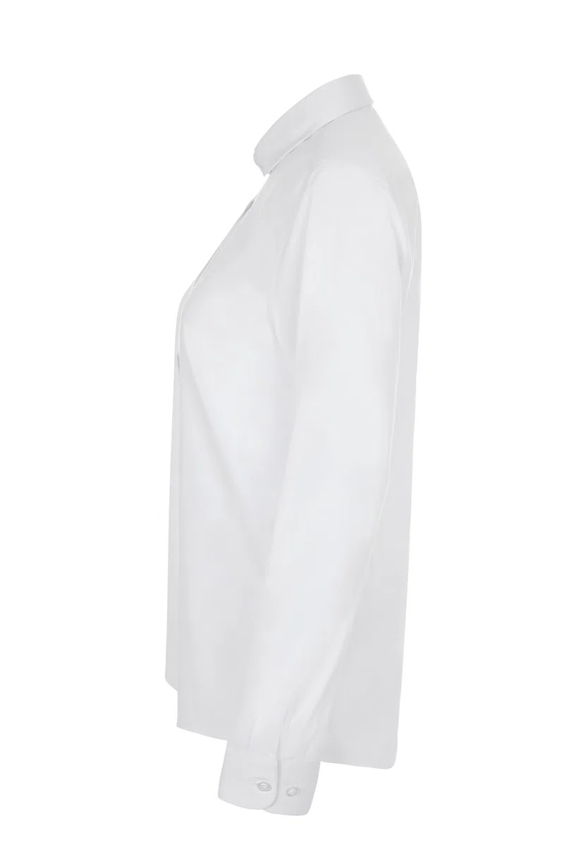Velilla Camisa Manga Larga Stretch Mujer