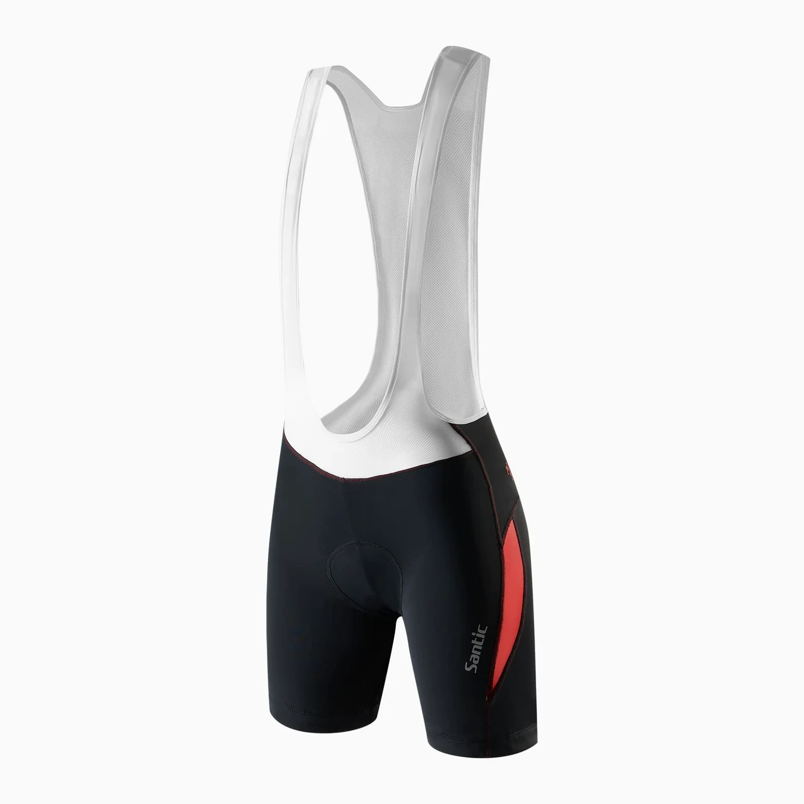 Santic Culote Bicicleta Mujer Acolchado Culotte Ciclismo Mujer Gel Pantalones Cortos Ciclismo