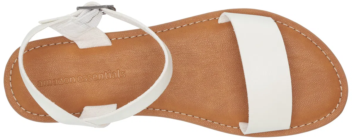 Amazon Essentials Mujer Sandalia con Hebillas de Dos Tiras
