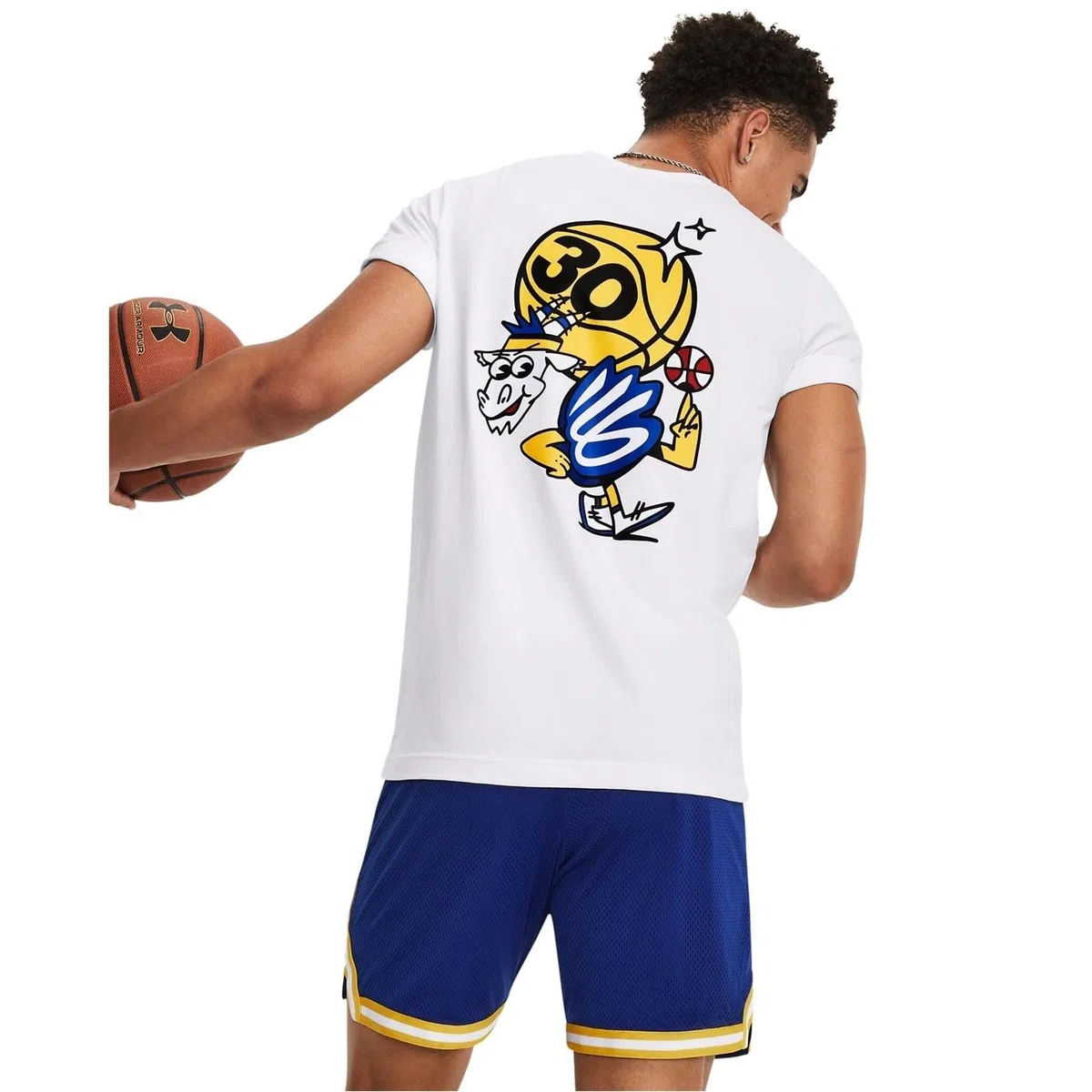 Under Armour Camiseta de manga corta para hombre Curry Goat