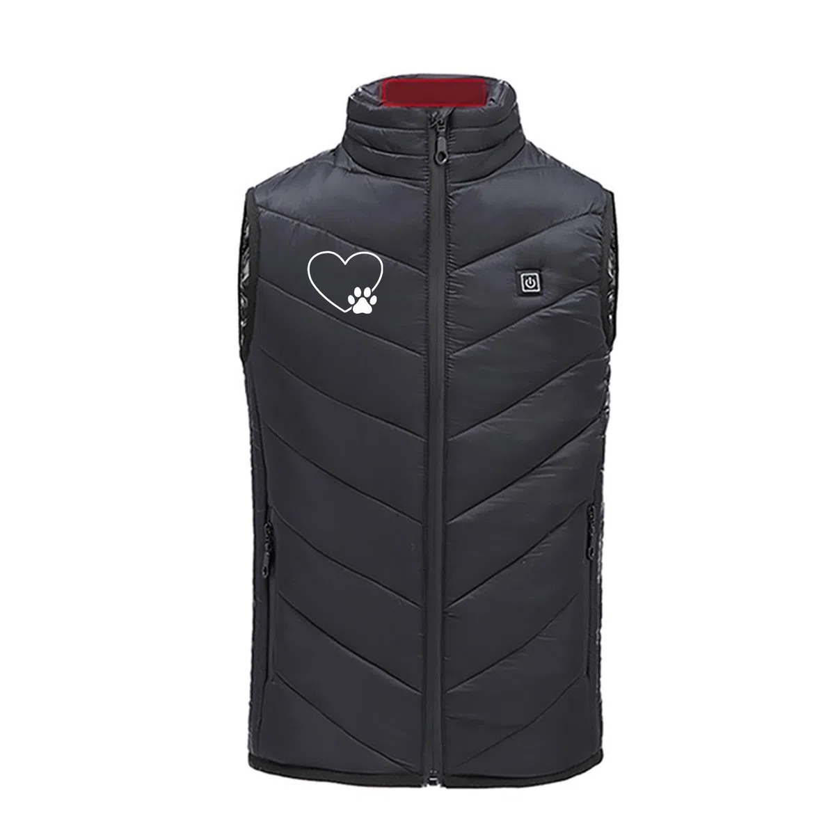 YAOJIWANG Niños Chaqueta Calefactable Chaleco cálido Recargable Chaleco Térmico Chaqueta de Plumas Chaleco Calefactor eléctrico eléctrico Carga USB con Termostato Ropa calefactable para Esquiar 2024