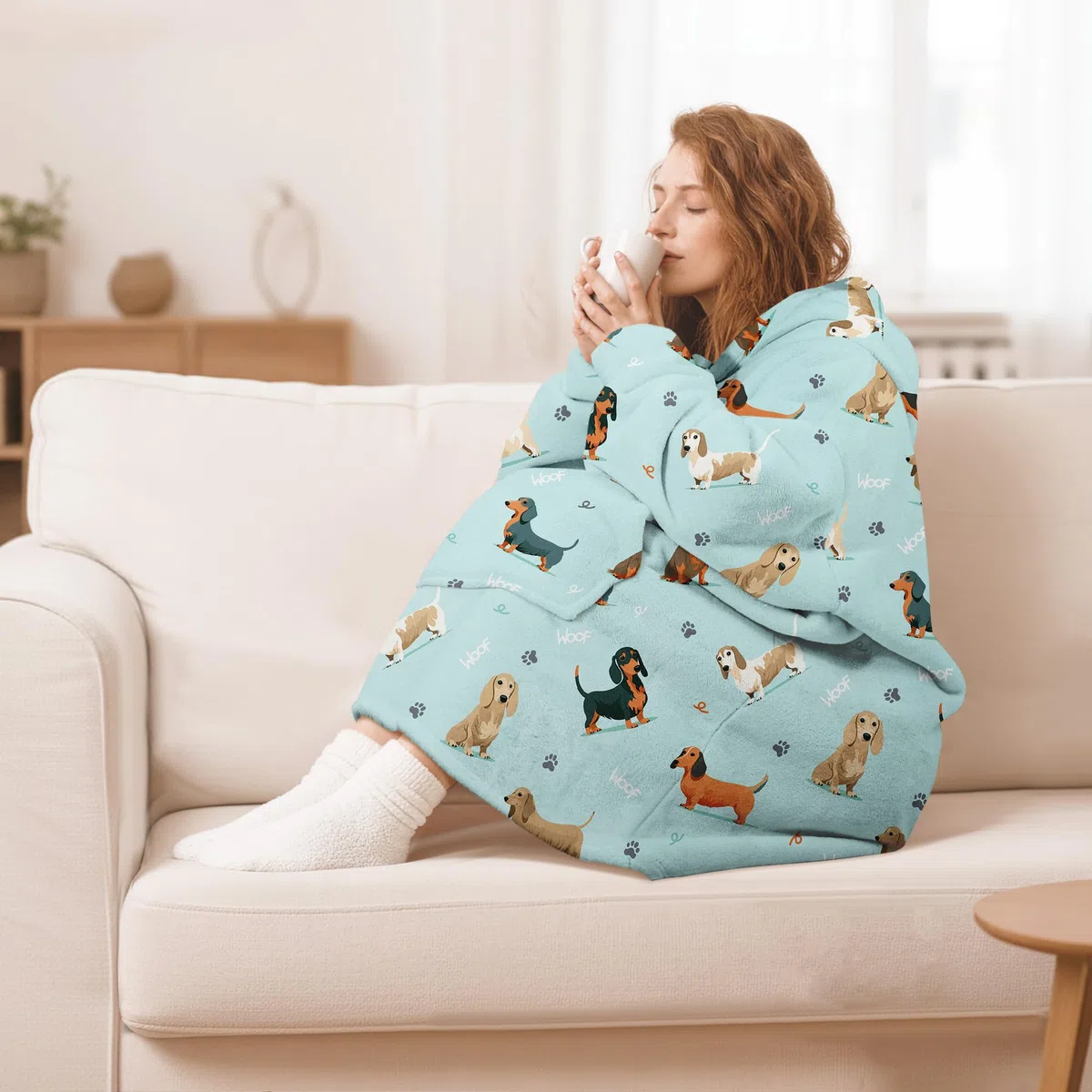 Sudadera Manta con Capucha y Bolsillo Batamanta Mujer Hombre, Oversize Hoodie Poncho Sherpa Suave y Acogedora, Talla Única