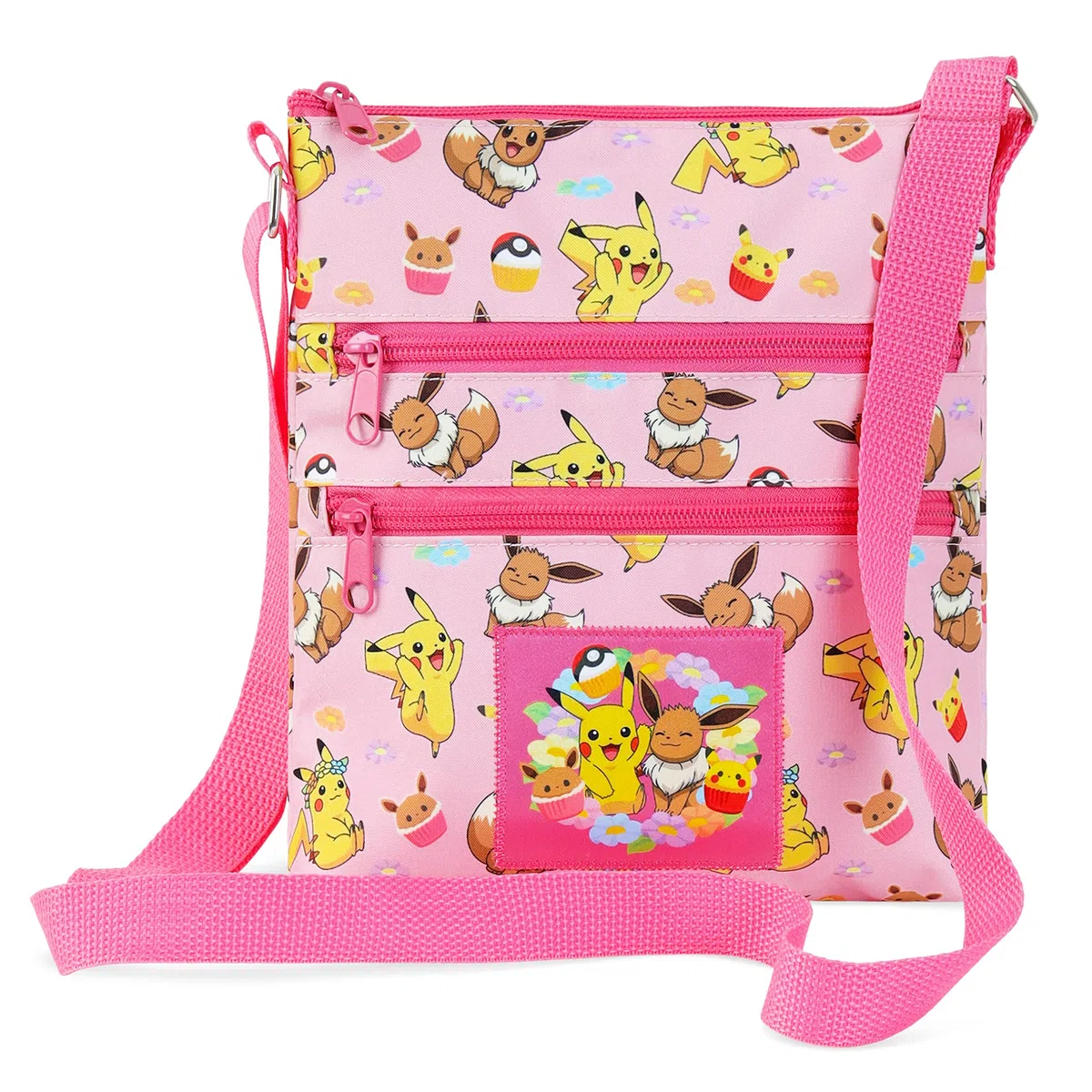 Pokemon Bolso bandolera Pikachu 3D para niños, adolescentes, viajes, vacaciones, regalos de anime