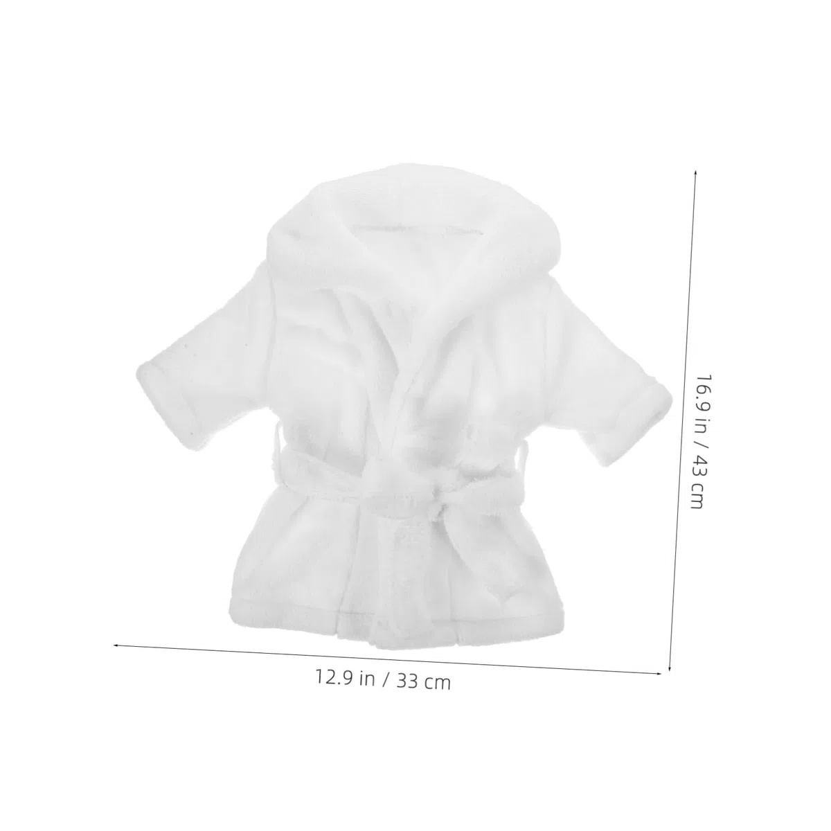 Ciieeo Kit de Bata de Baño para Fotografía de Recién Nacidos Juego de Toallas para Bebé Toalla de Baño para Niños Pequeños Capucha Polar Coral Bebé