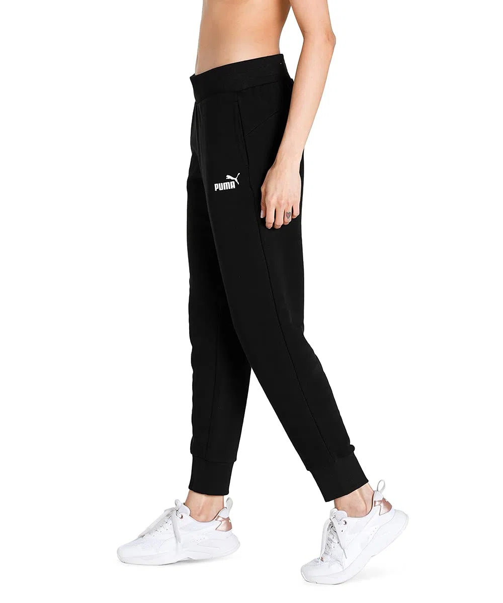 Puma ESS Small No. 1 Logo Comfort High-Waist Sweatpants TR Cl - Pantalones de Punto Mujer