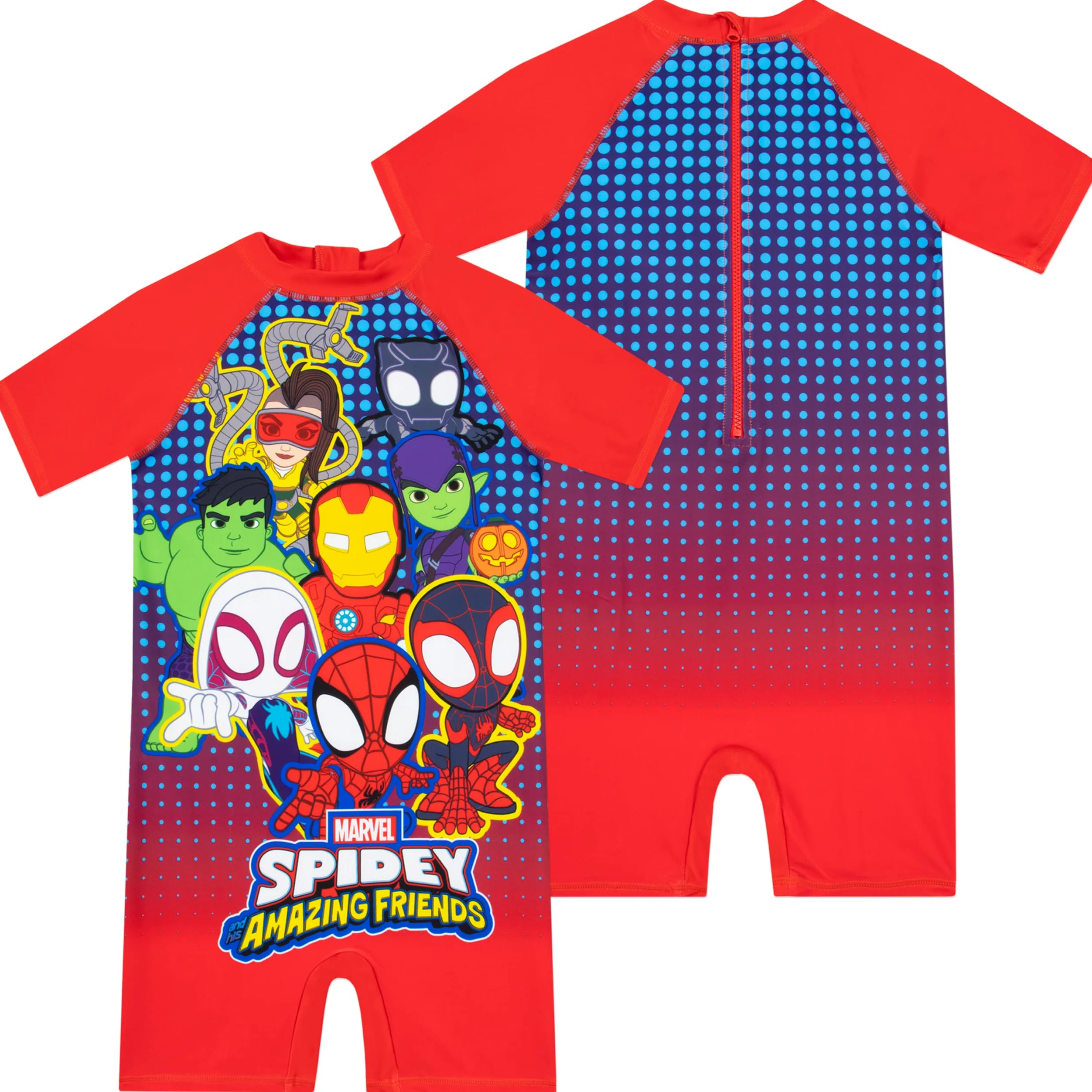 Marvel Bañador Niño, Bañador Natacion Niño Spiderman, Natación Niños De Spidey Y Sus Amigos