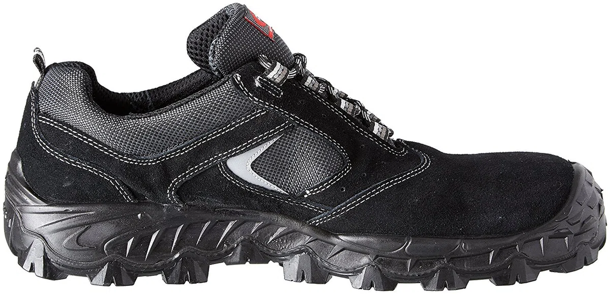 Cofra FW210-000.W42 - Zapatos de Seguridad Suez S1 P SRC, Talla 42 Pulgadas, Color Negro
