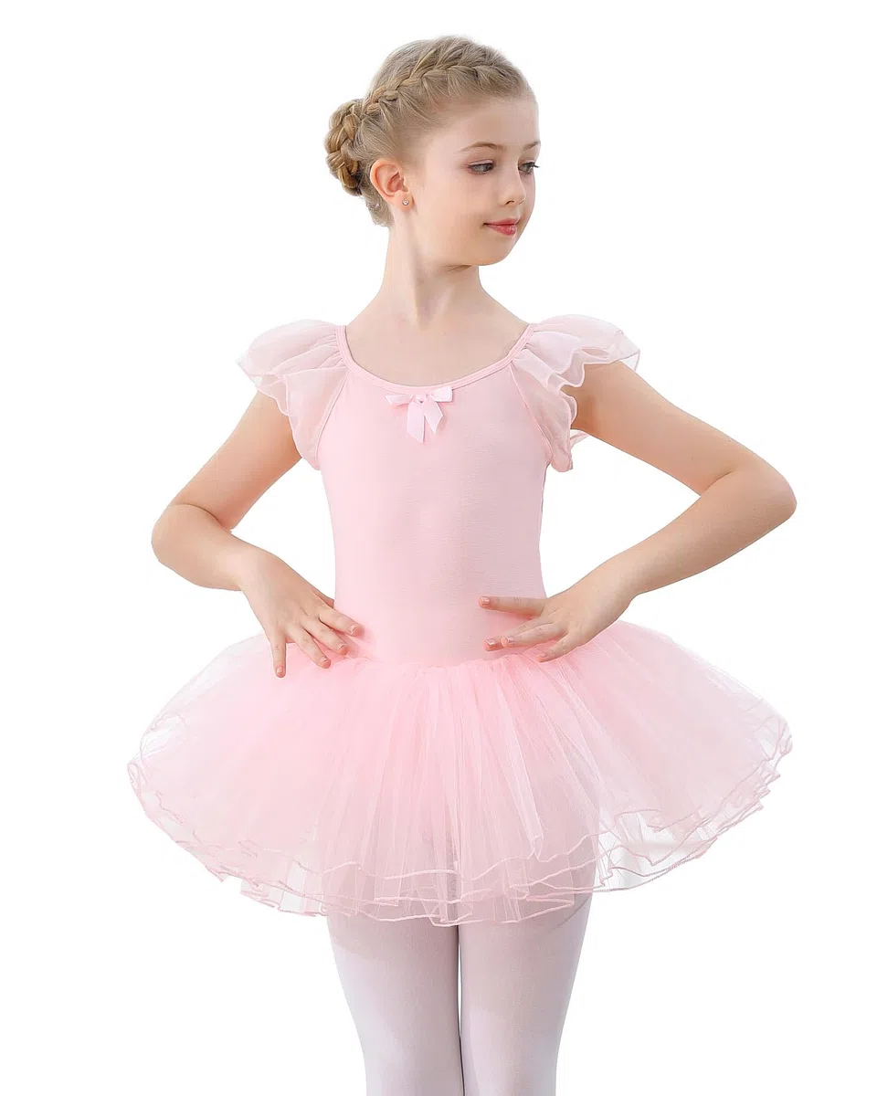Vestido de Ballet Danza para Nina Maillot Traje Bailarina Ballet Tutú Niña Carnaval