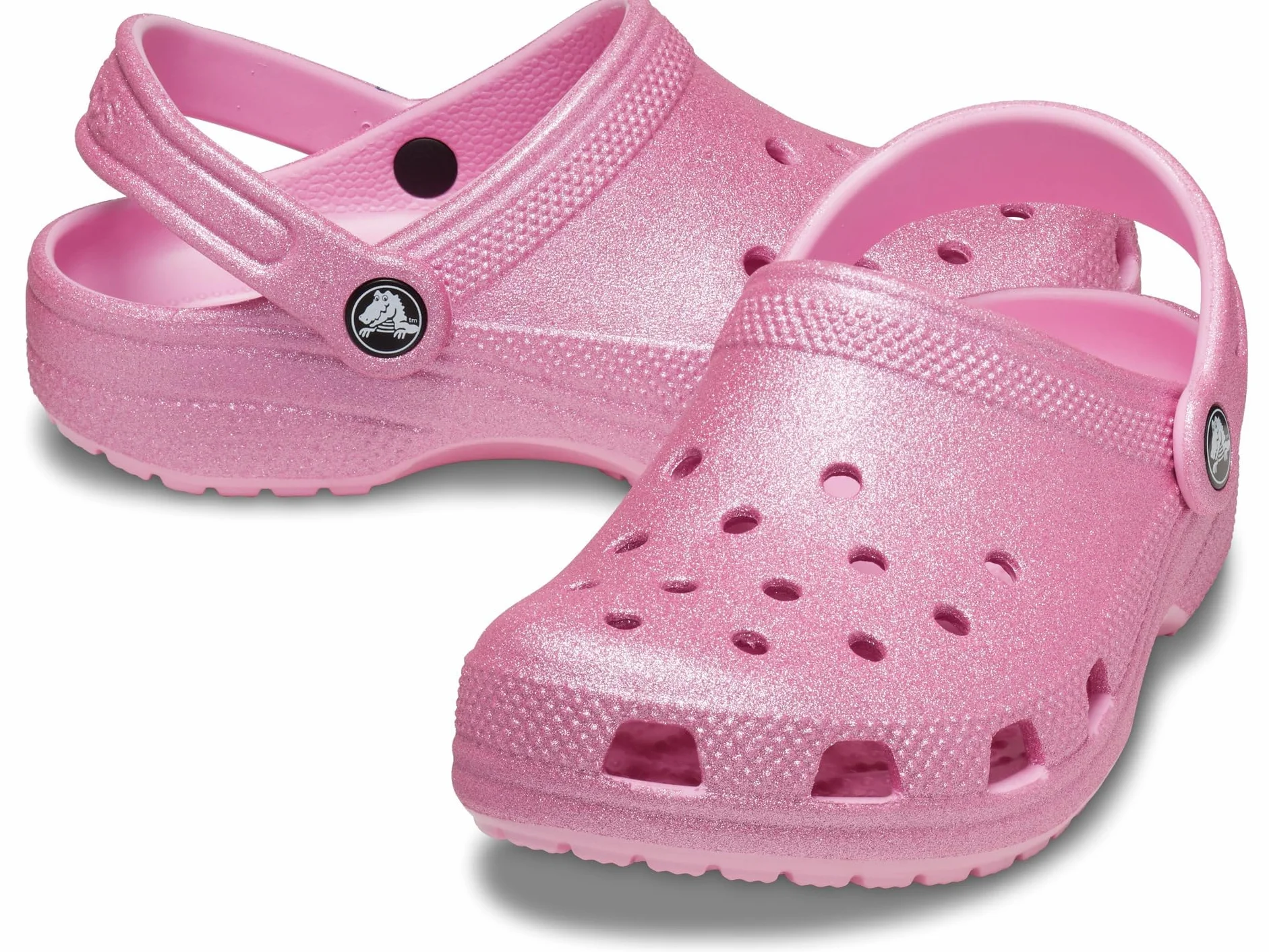 Crocs Classic Glitter Clog T ZuecosUnisex niños