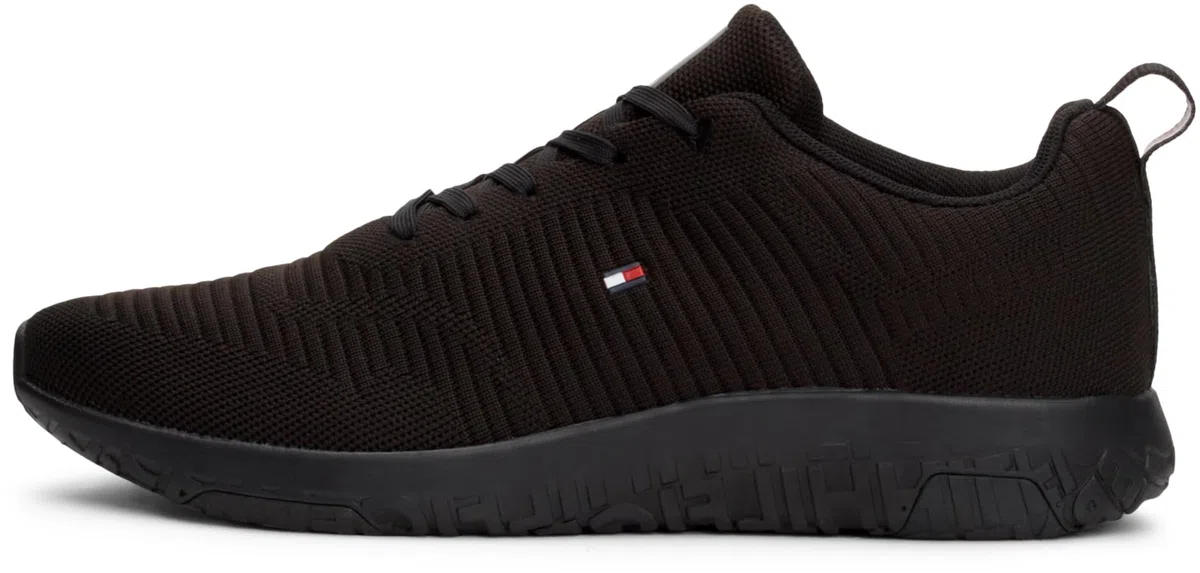 Tommy Hilfiger Hombre Sneaker Running Corporate Knit Rib Runner Zapatillas Deportivas