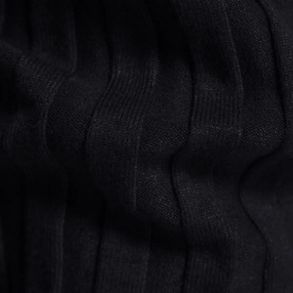 2023 otoño e Invierno Nuevo Cuello Casual Tejido cálido Base Camisa Hombres Color sólido suéter de tamaño