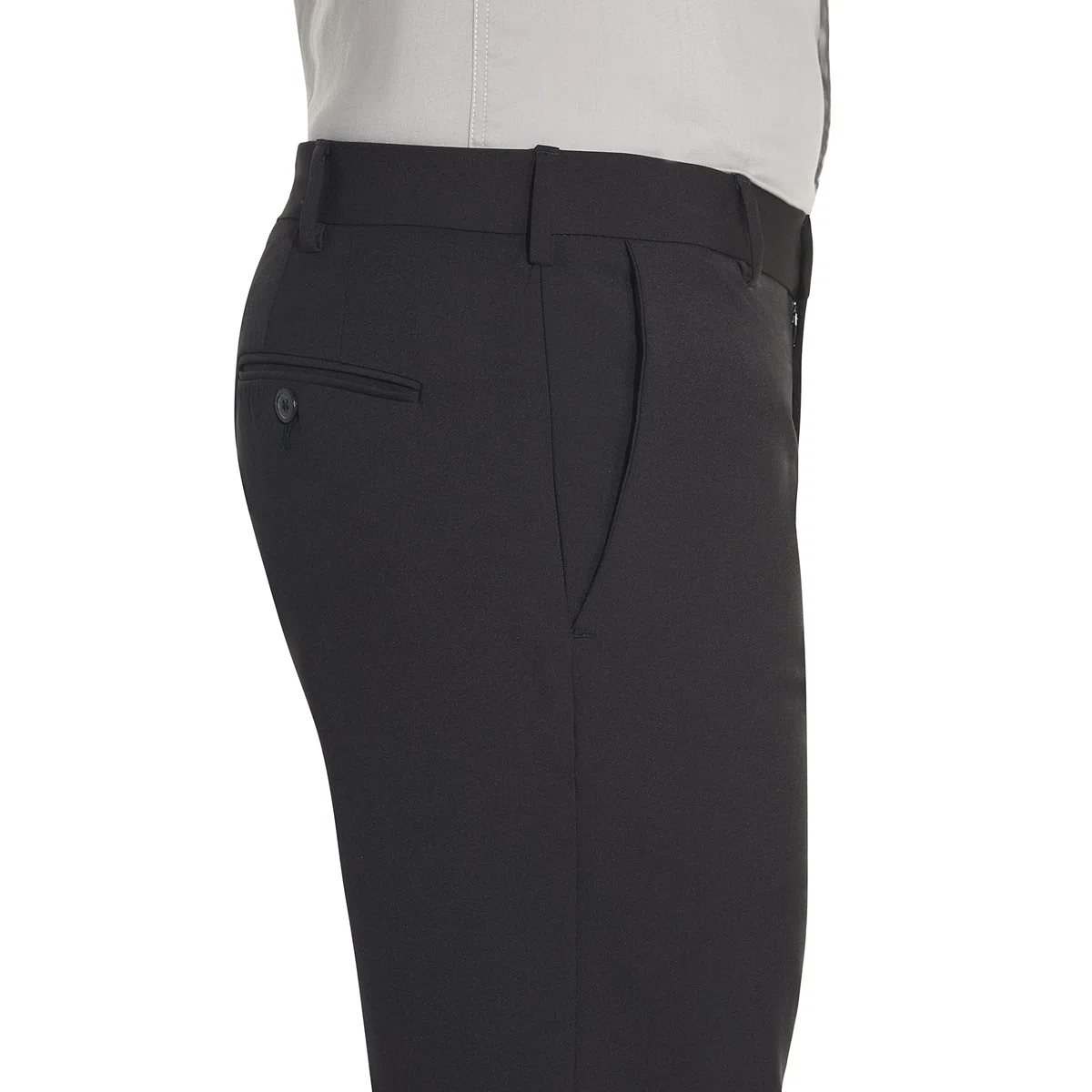 Van Heusen Flex Flat Front Straight Fit Pant - Pantalones Informales Hombre