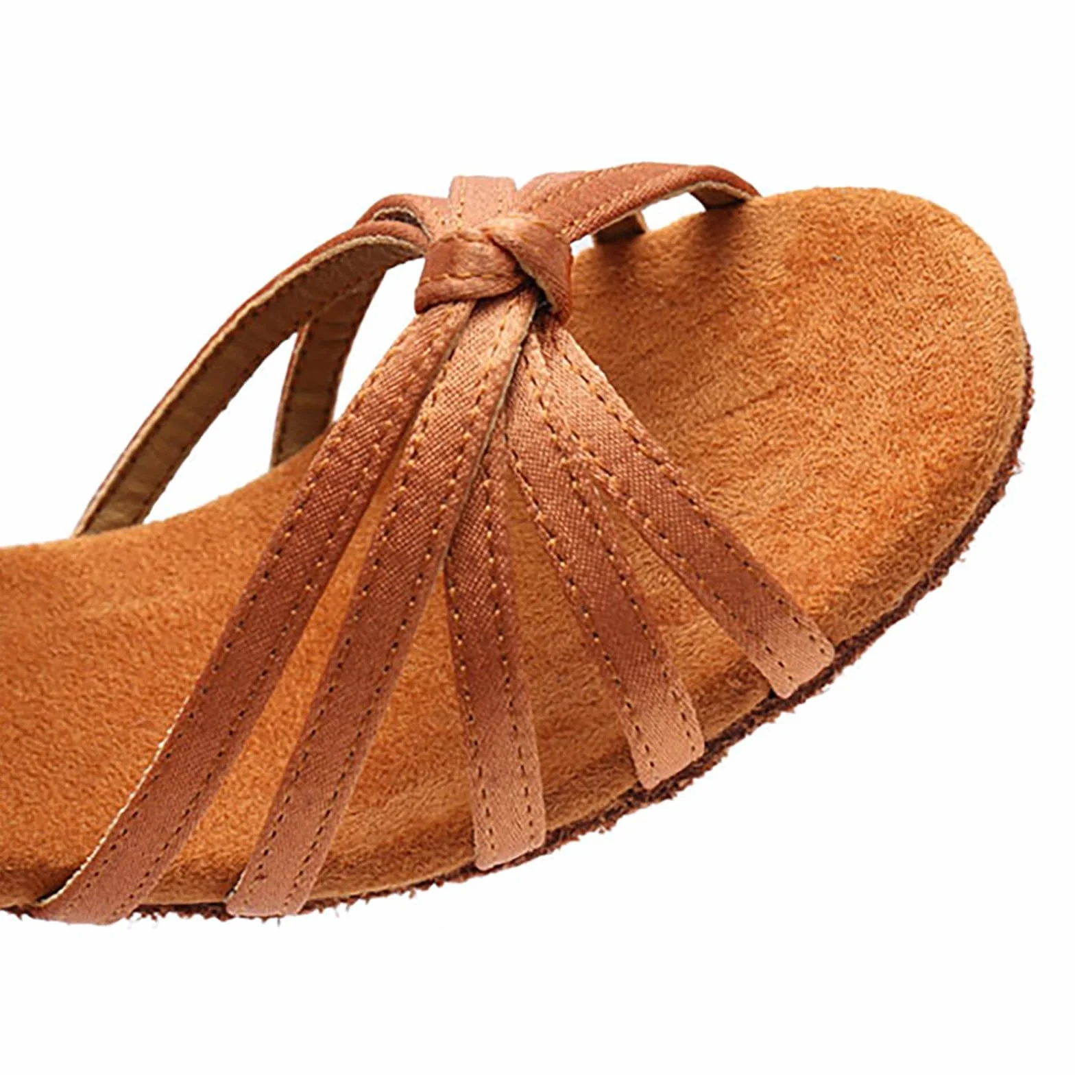 Genérico Sandalias Niña Verano Tacon Bajo Zapatos de Baile Latino Niña Tacón 3 cm Estándar Salsa Bailarina y Bachata Principiantes Bailarina Práctica