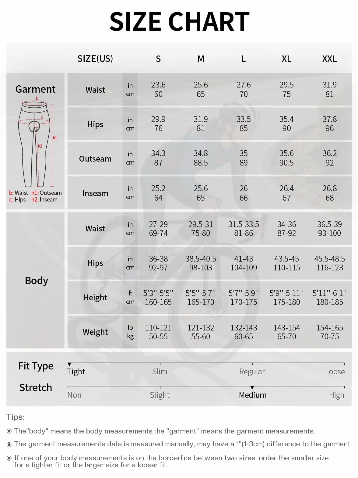 ARSUXEO Pantalones de Ciclismo para Mujer, Acolchados, Largos, con badana, Pantalones de Ciclista para Bicicleta de montaña, equitación, Ciclismo HW100