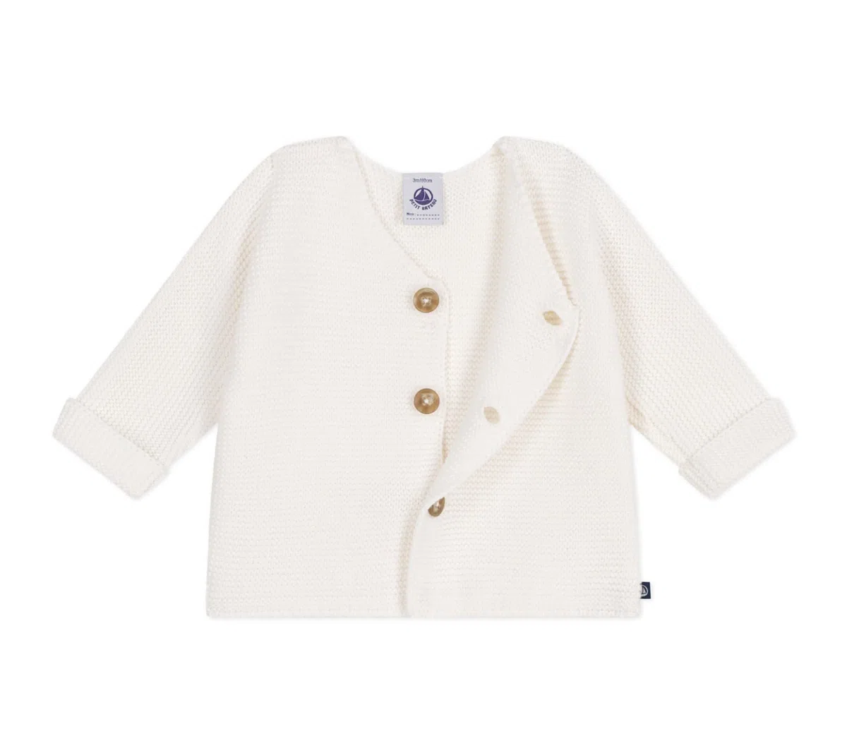 Petit Bateau A0ces Suéter cárdigan Unisex bebé (Pack de 1)