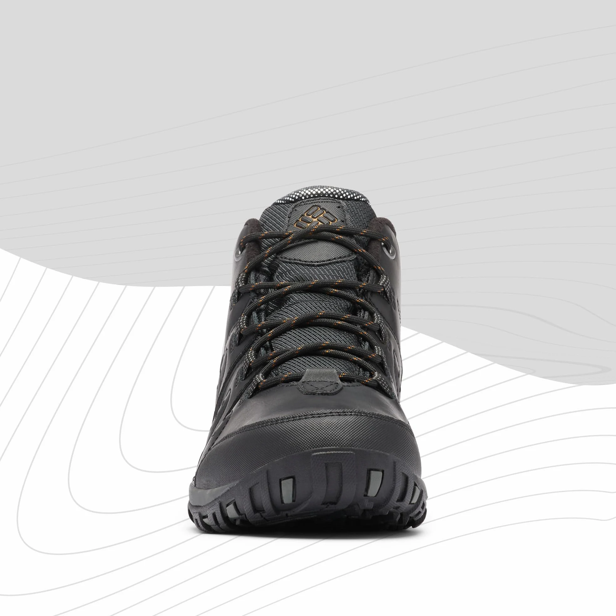 Columbia Woodburn 2 Chukka WP Omni-Heat, Zapatillas de senderismo impermeables, Hombre, Black Goldenrod 2024, 43 EU