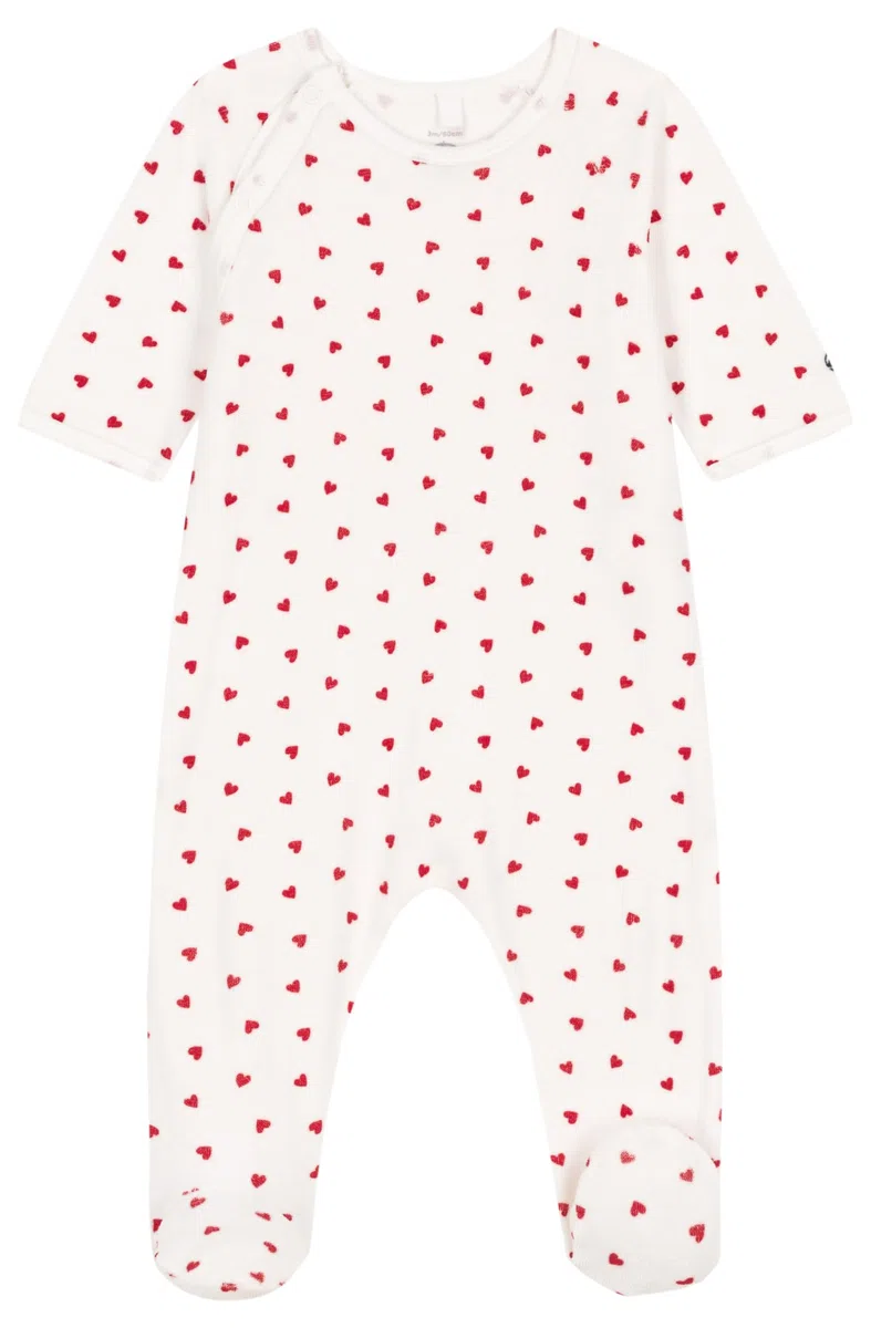 Petit Bateau A0arw Pijama de Manga Larga Unisex bebé