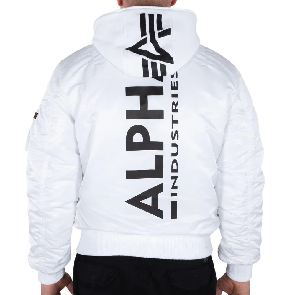 ALPHA INDUSTRIES Ma-1 Zh Back Print Chaqueta Hombre (Pack de 1)