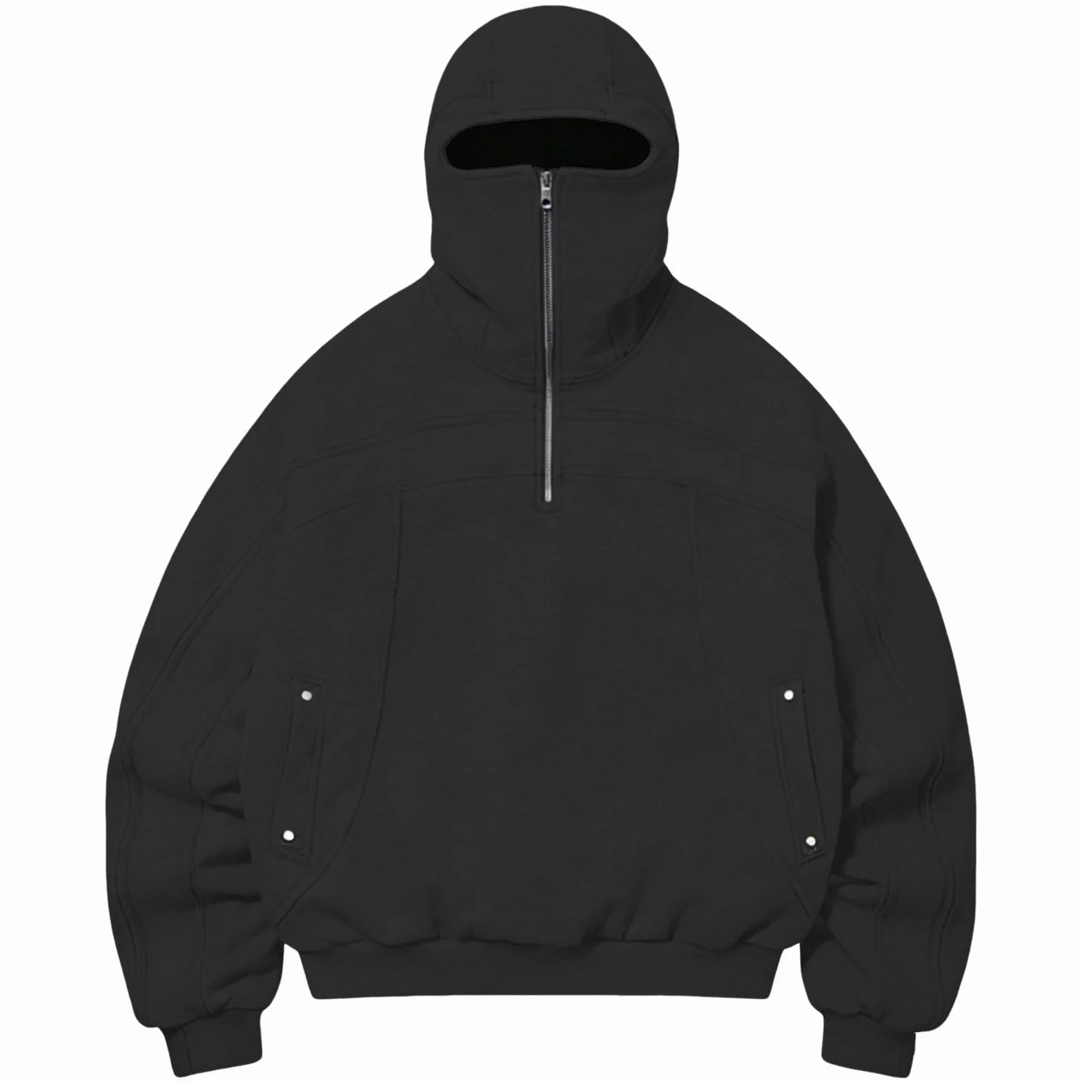 Pasamontañas Deportivo para Hombre Sudaderas con Pasamontañas Y Capucha Suéter Informal Extragrande con Cubrebocas Cremallera Sudadera para Hombre Capucha Y