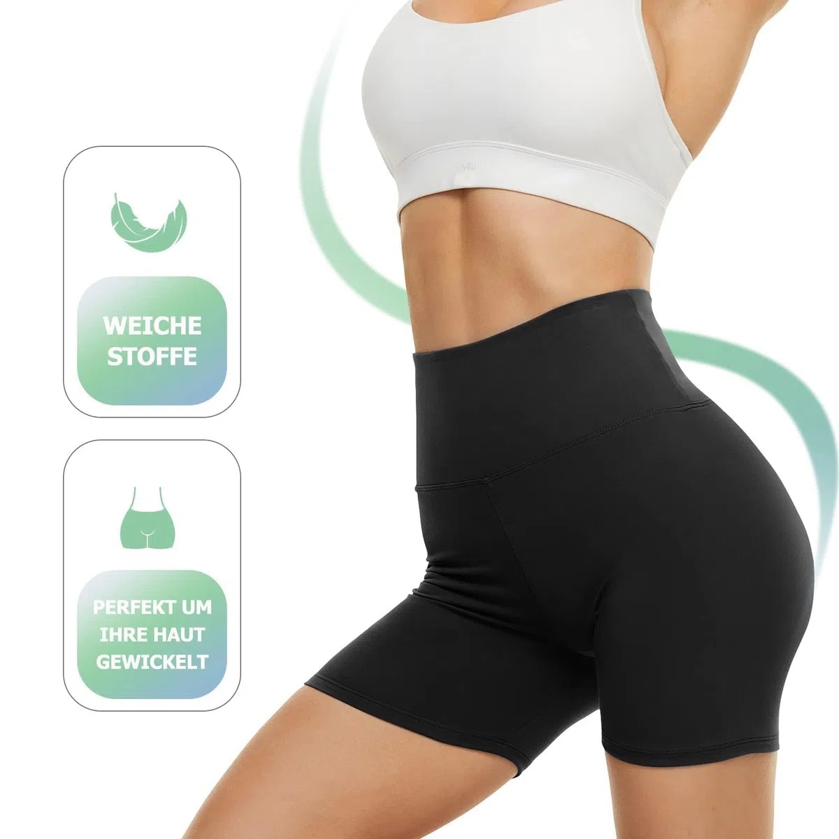DDOBB Pantalones Cortos Mujer Mallas Cortas Shorts Mujer Pantalon Corto Mujer Leggins Cortos Boxer Anti-silp Debajo de Los Vestidos para Running, Yoga y Ejercicio(Rosa,L-XL)