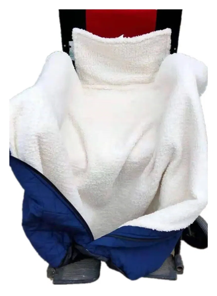 Manta para Silla De Ruedas Funda Impermeable for Calentador de Silla Ruedas Invierno