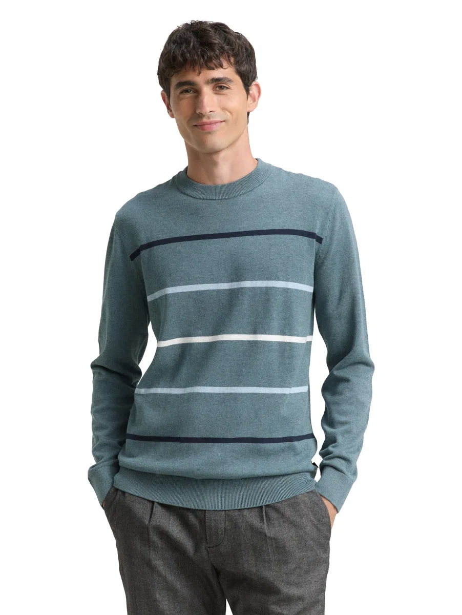 TOM TAILOR Suéter pulóver para Hombre