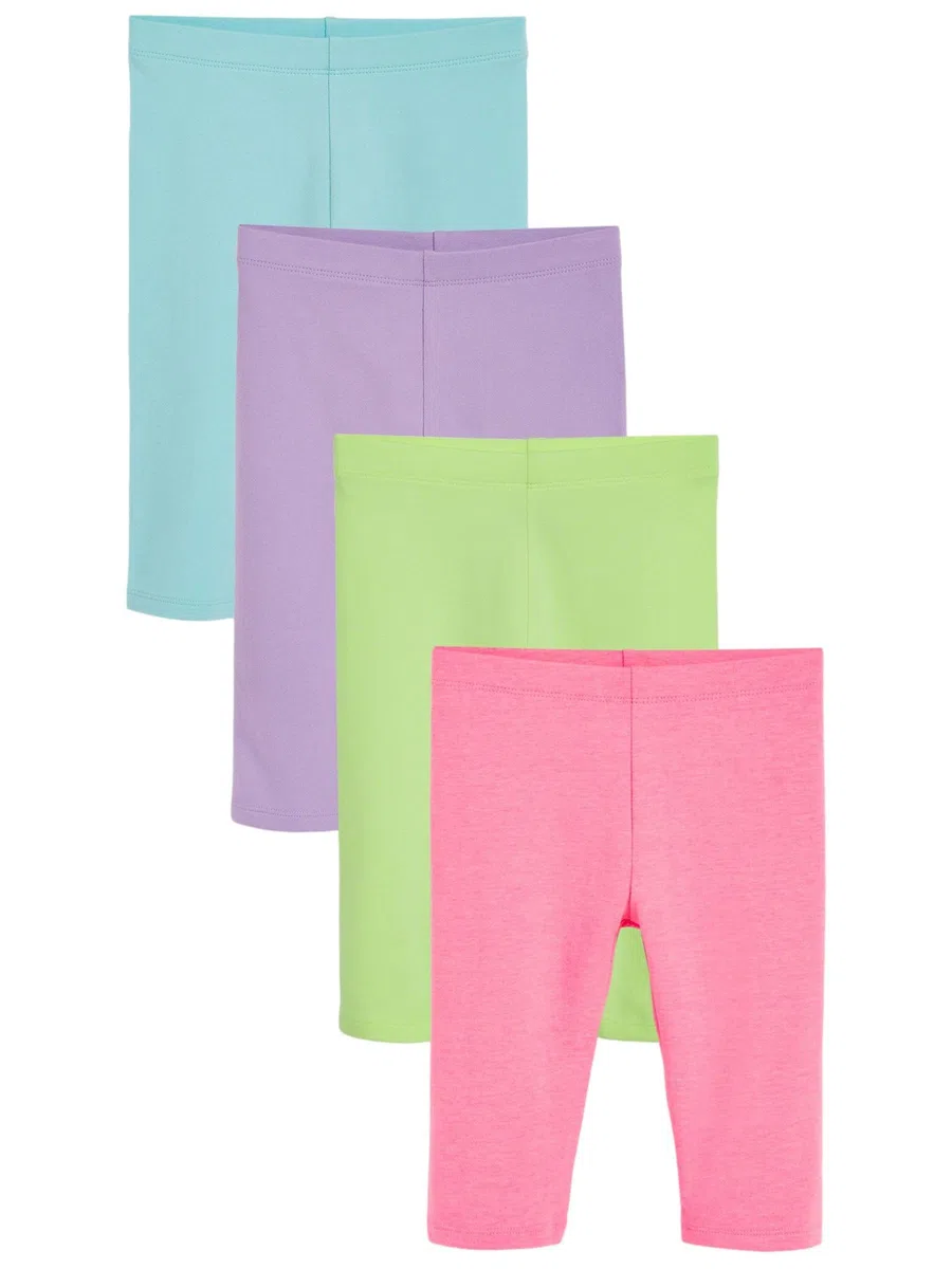 NEXT Niñas Pack de 4 Leggings Capri