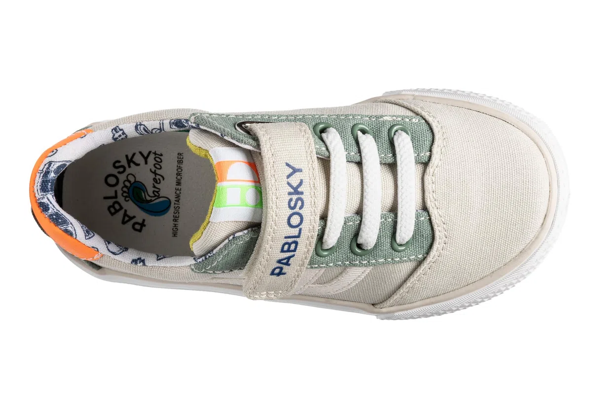 Zapatillas de Lona Barefoot para Niño Pablosky Goma 984930