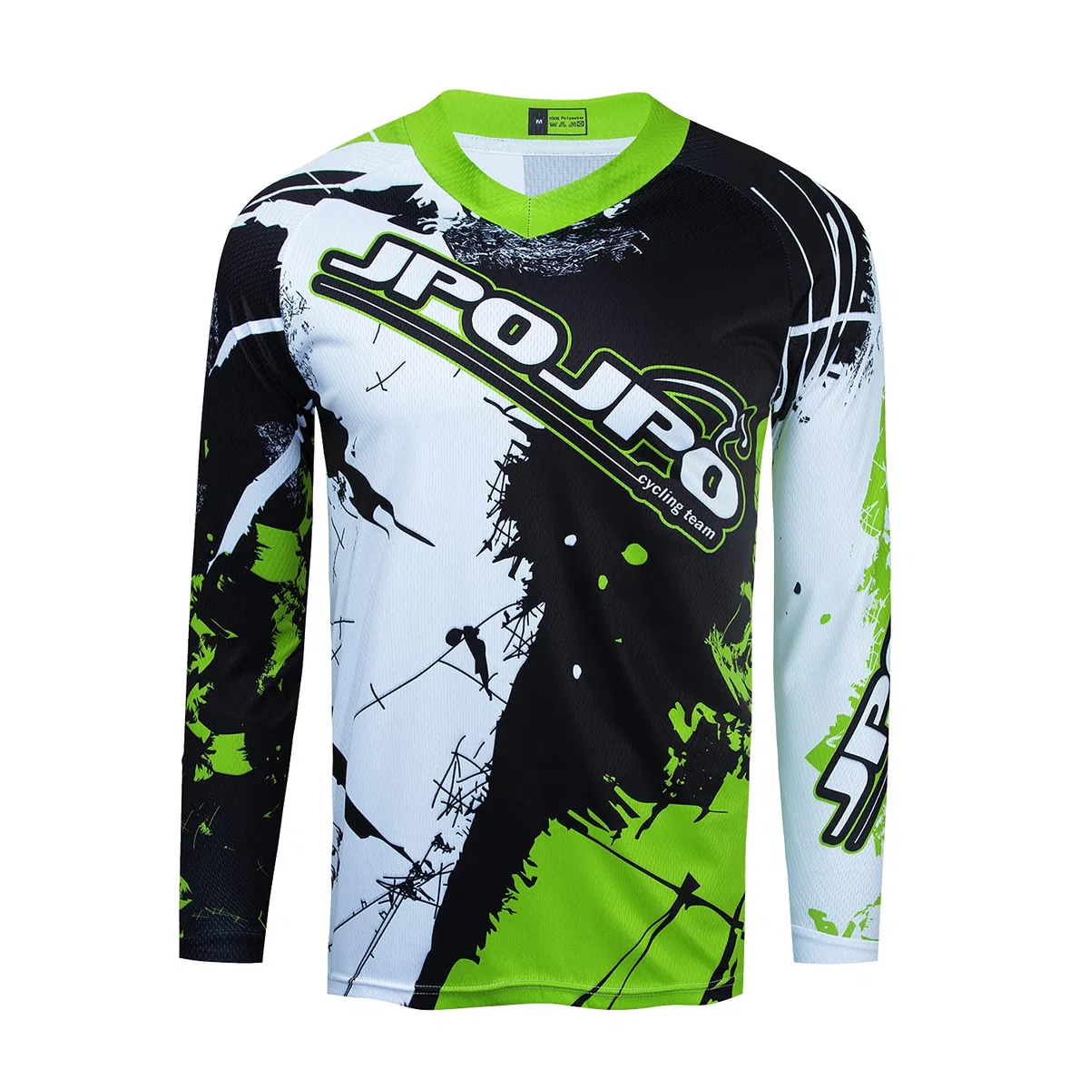 Camiseta de ciclismo para niños, de manga larga, para motocross, bicicleta de montaña, ropa de descenso