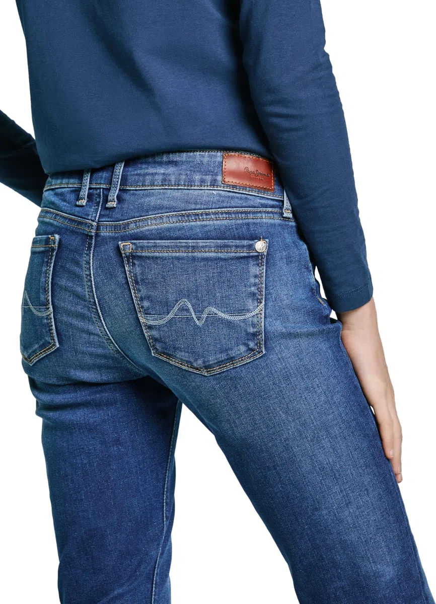 Pepe Jeans Soho, Jeans Mujer, Azul (Denim-z63), 26W / 32L