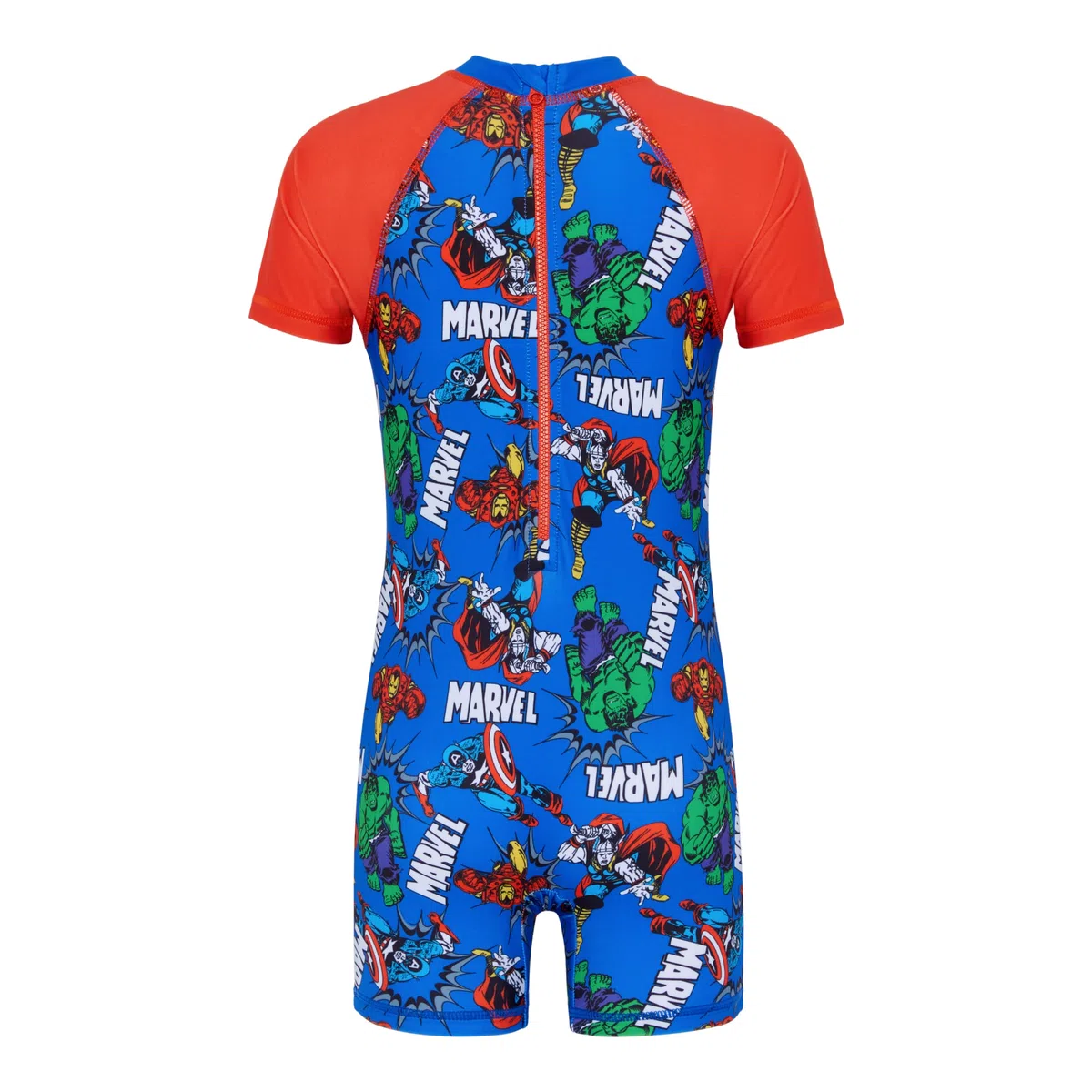 Marvel Traje de baño para niños de los Vengadores - Hulk, Iron Man, Capitán América & Thor