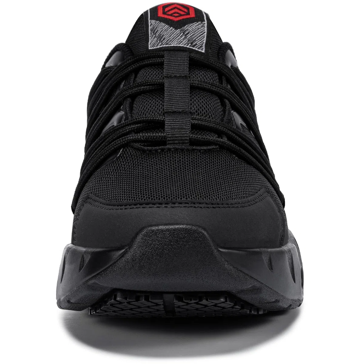 LARNMERN Antideslizante Cocina Zapatillas de Cocina Hombre Zapatos de Trabajo Hostelería Calzado Antideslizante sin Puntera (Negro Nuevo,41)