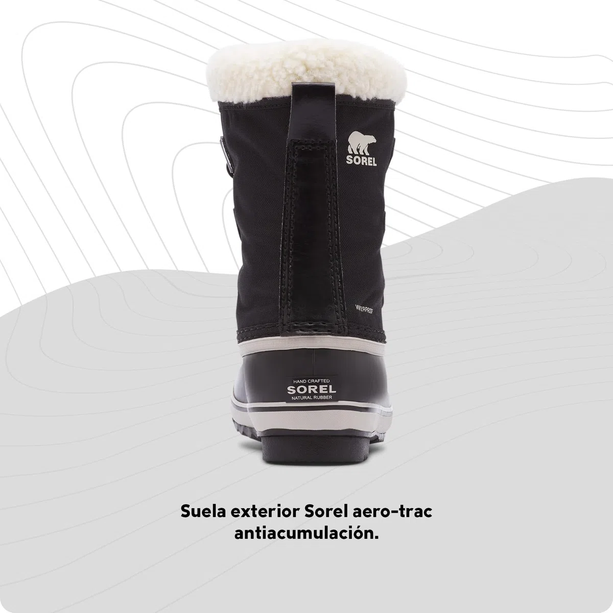 Sorel Yoot Pac Nylon Wp Botas de nieve impermeablesUnisex niños