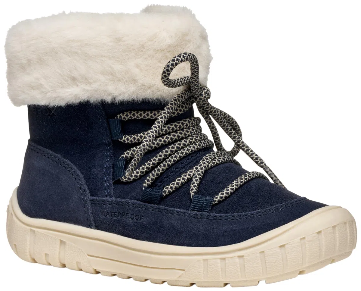 Geox B Omar Girl Wpf A - Botín Bebé-Niñas