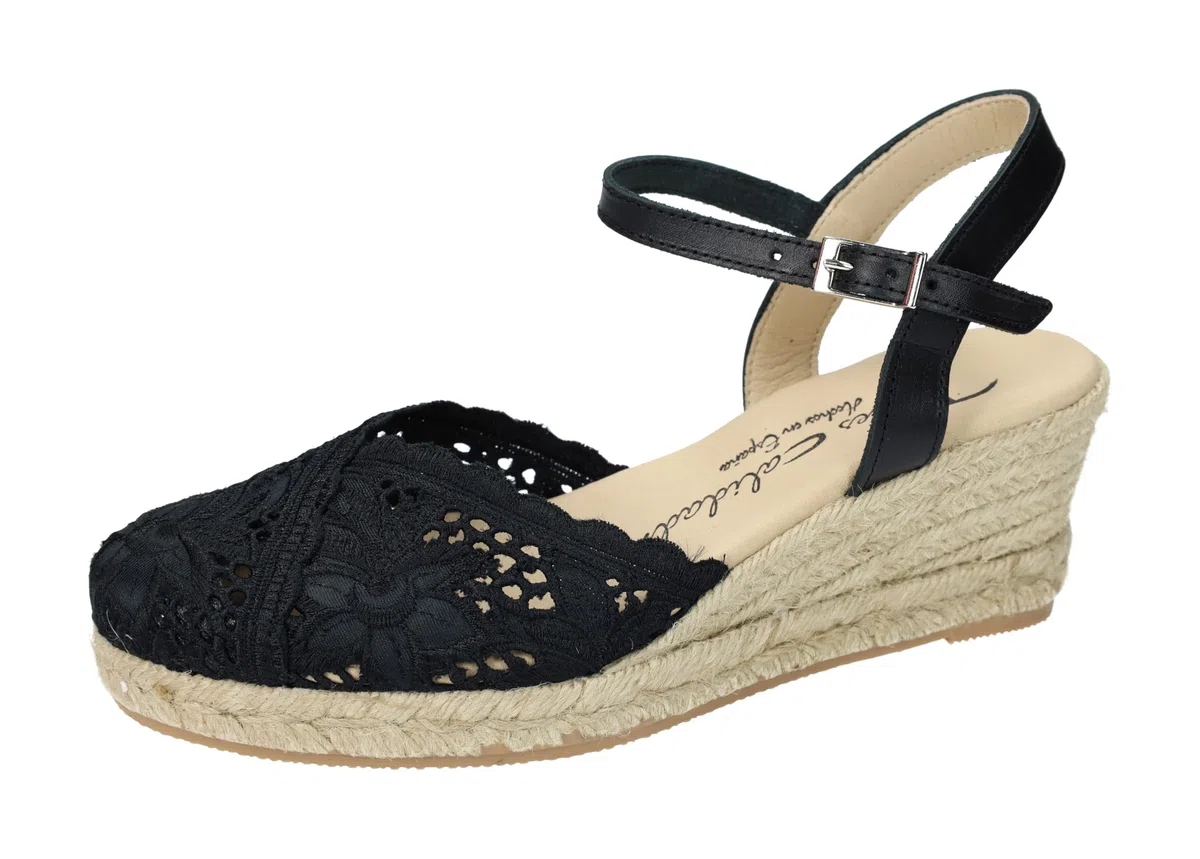 TORRES 5004 Zapatilla DE Encaje Mujer Alpargatas