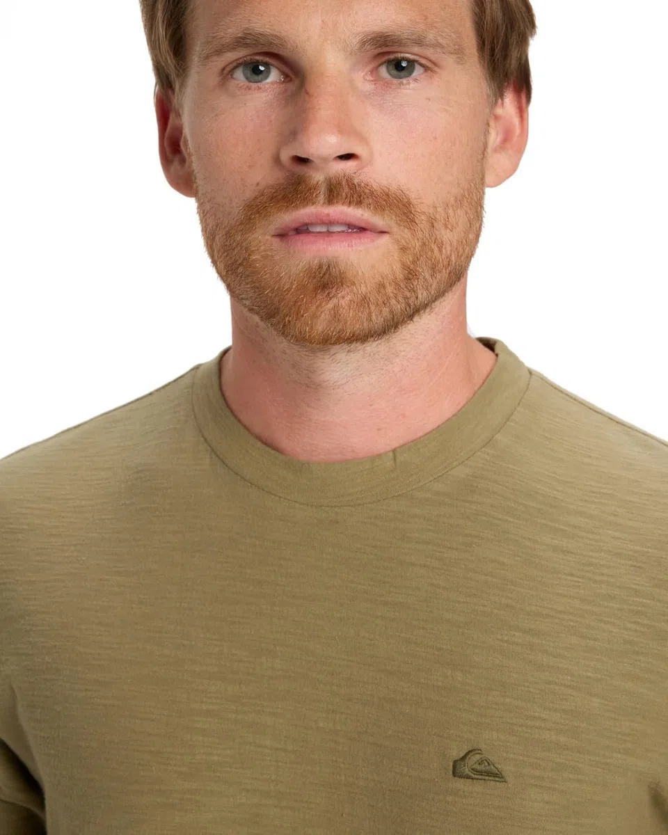Quiksilver Slub Roundneck Camiseta Hombre (Pack de 1)